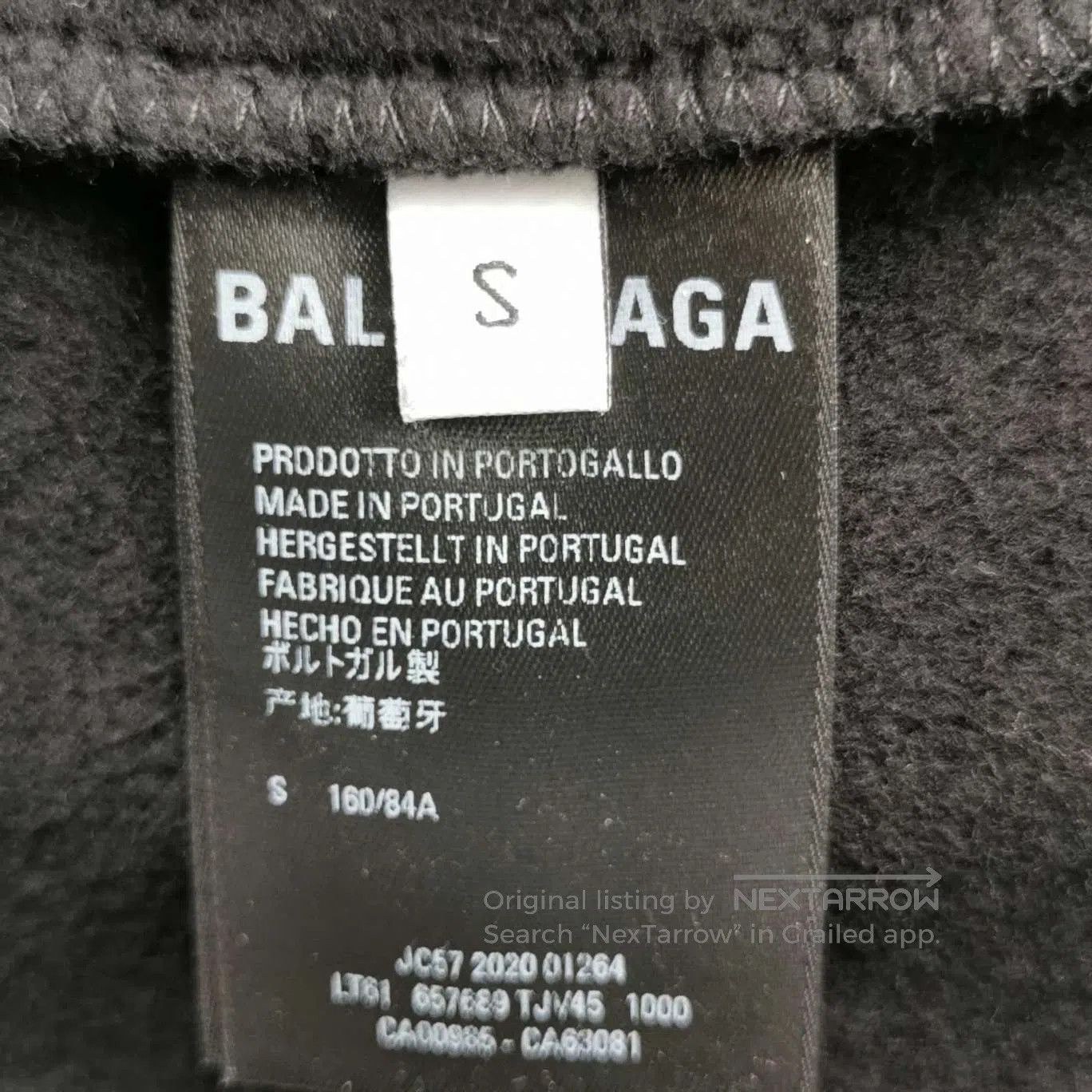 Balenciaga Balenciaga S Size Cotton Solid Hooded Sweatshirt. Size S / US 4 / IT 40 - 7 Thumbnail