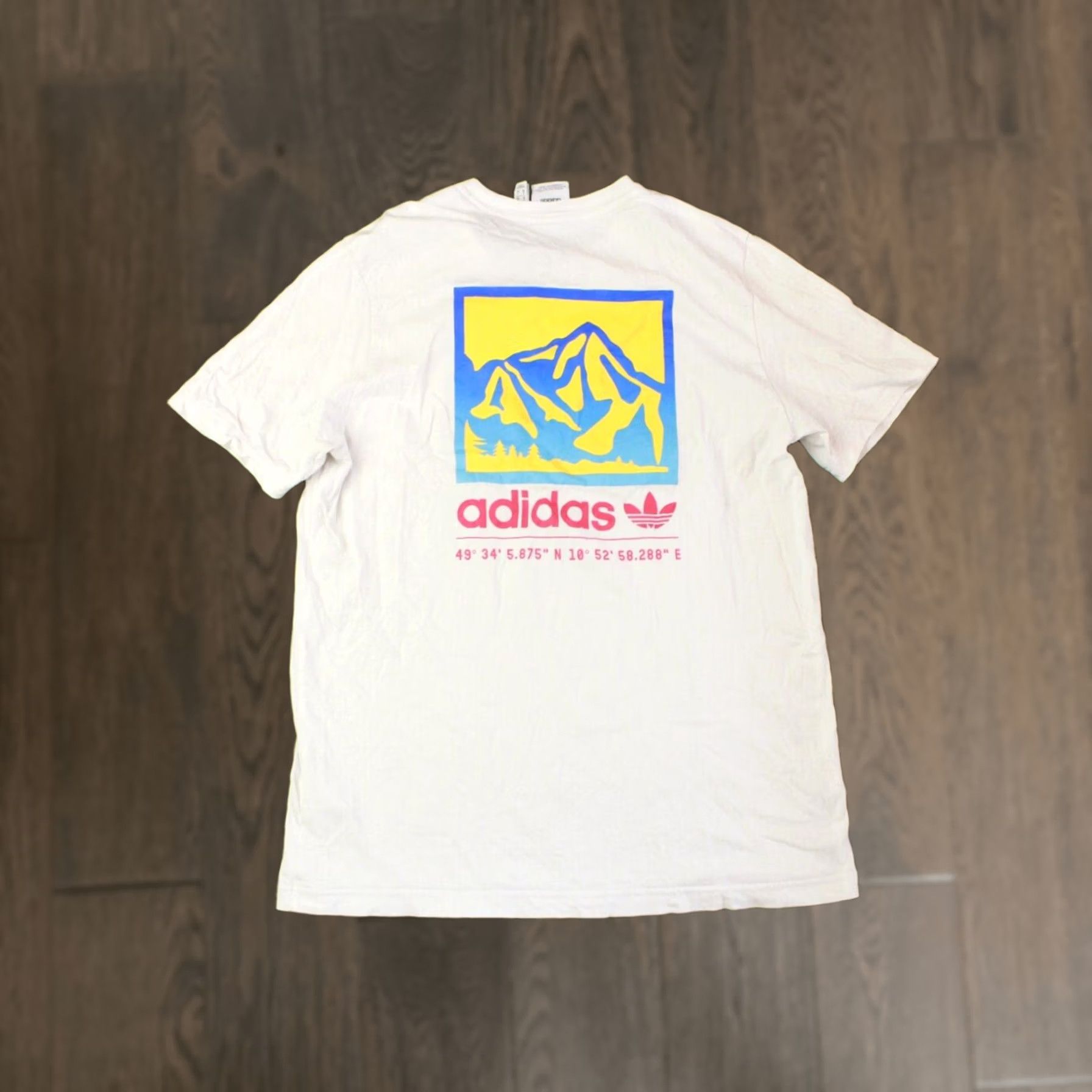 Adidas ADIDAS ADIPLORE ORIGINAL 2020 MEN SHIRT T-SHIRT TEE JERSEY SIZE M MEDIUM White Logo solid short sleeve 66 cm 50 cm Mens Size US M / EU 48-50 / 2 - 1 Thumbnail
