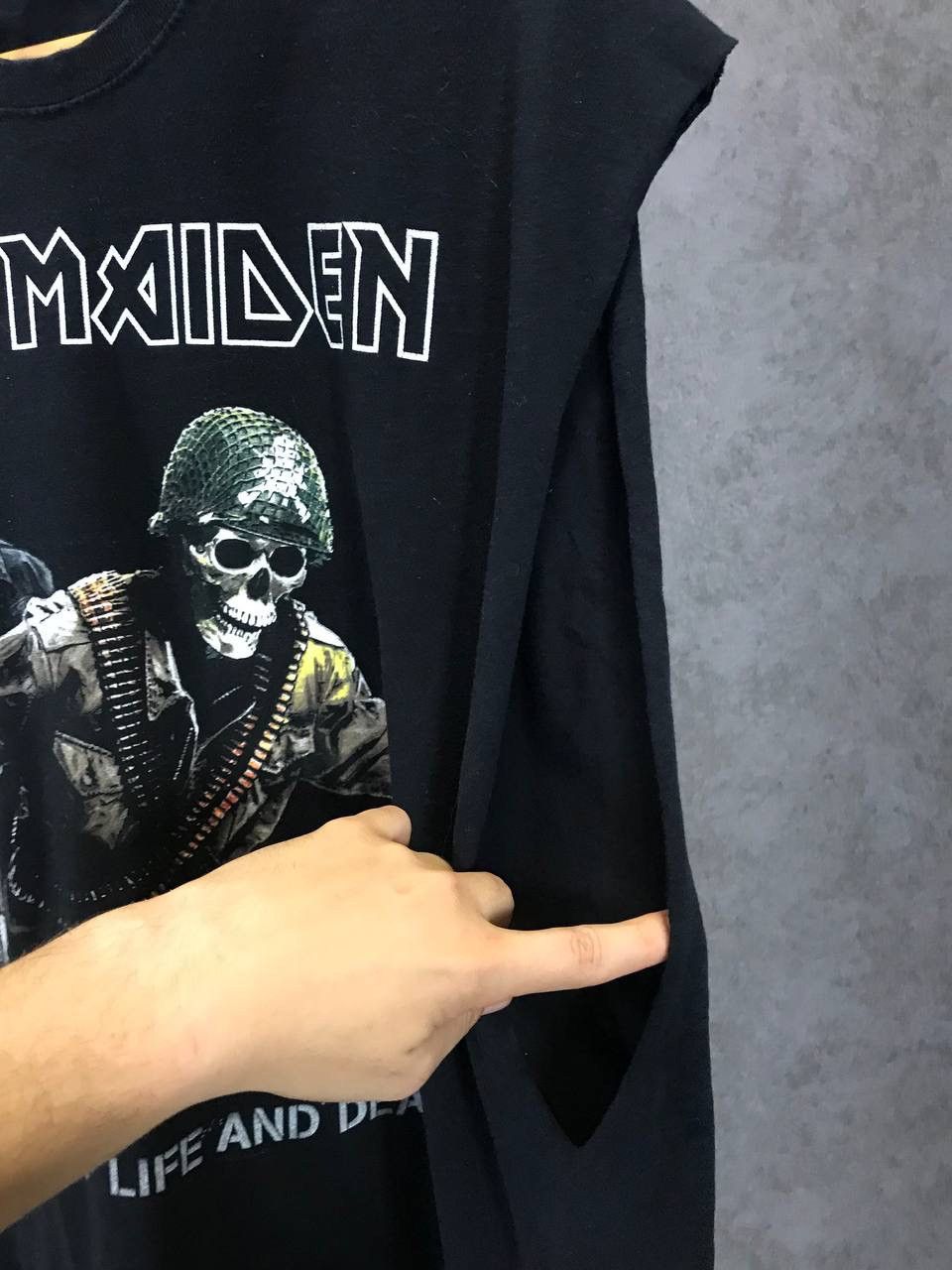 Band Tees × Iron Maiden × Vintage Iron Maiden 2006 vintage rock band tour tee Size US XL / EU 56 / 4 - 9 Thumbnail