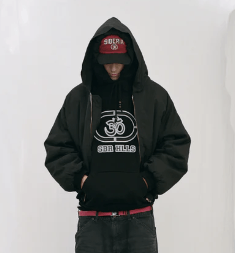 Siberia Hills SIBERIA HILLS BLACK OHM HOODIE Size US M / EU 48-50 / 2 - 2 Thumbnail