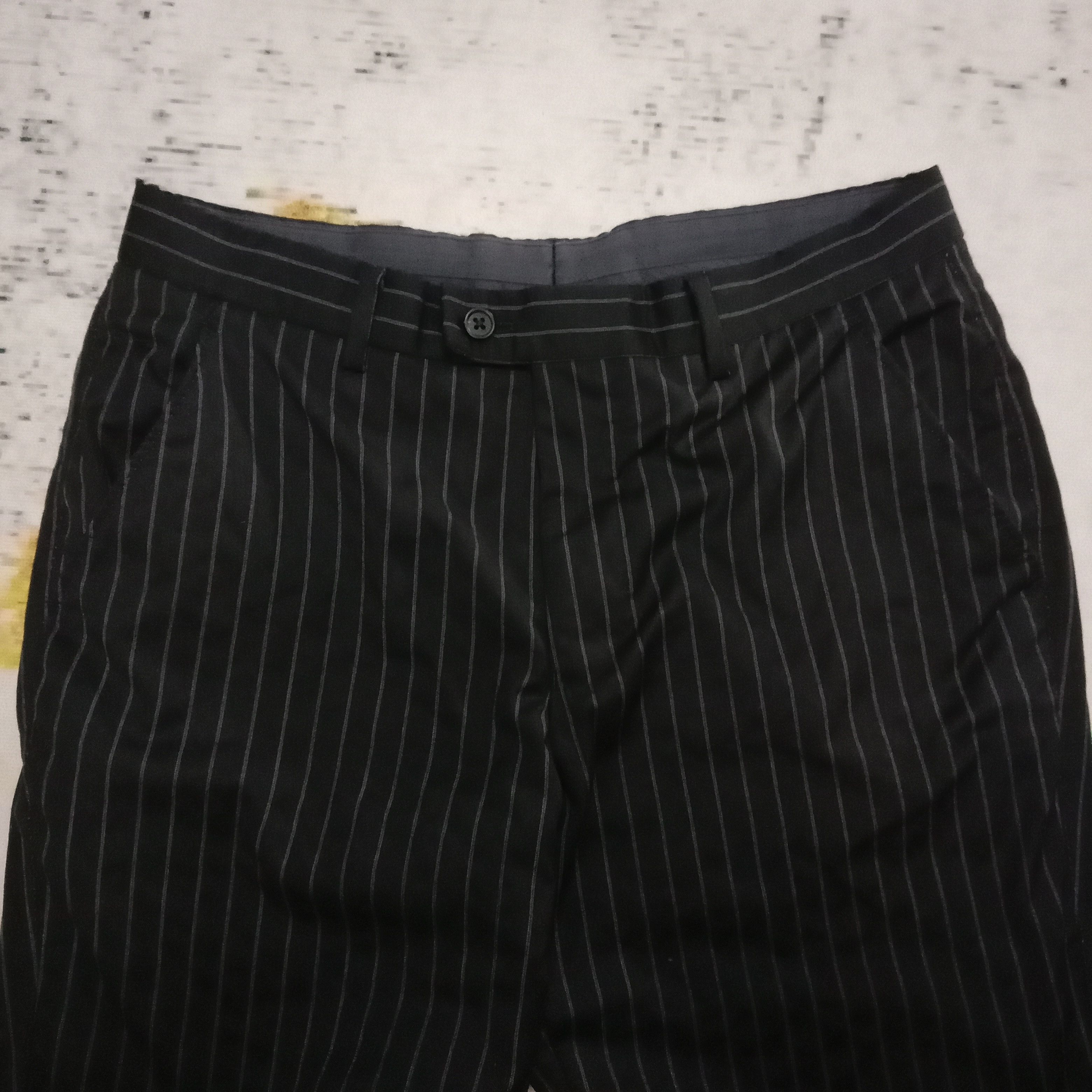 Paul Smith London Striped Hair Fabric Pants