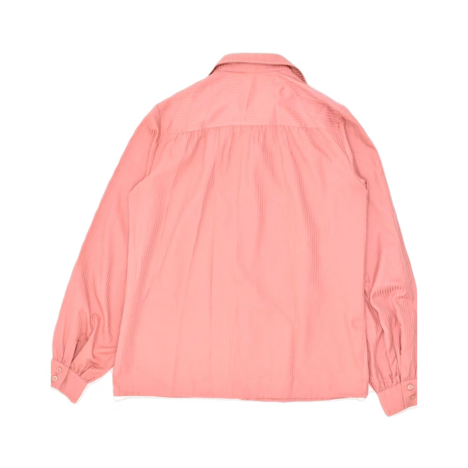 Pinko VINTAGE Womens Shirt EU 40 Medium Pink Striped Polyester Size M / US 6-8 / IT 42-44 - 2 Thumbnail