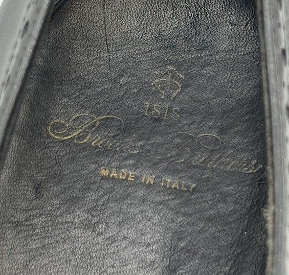 Brooks Brothers Brooks Brothers Wingtip Oxfords Black Leather Size 9 Italy Size US 9 / EU 42 - 11 Thumbnail