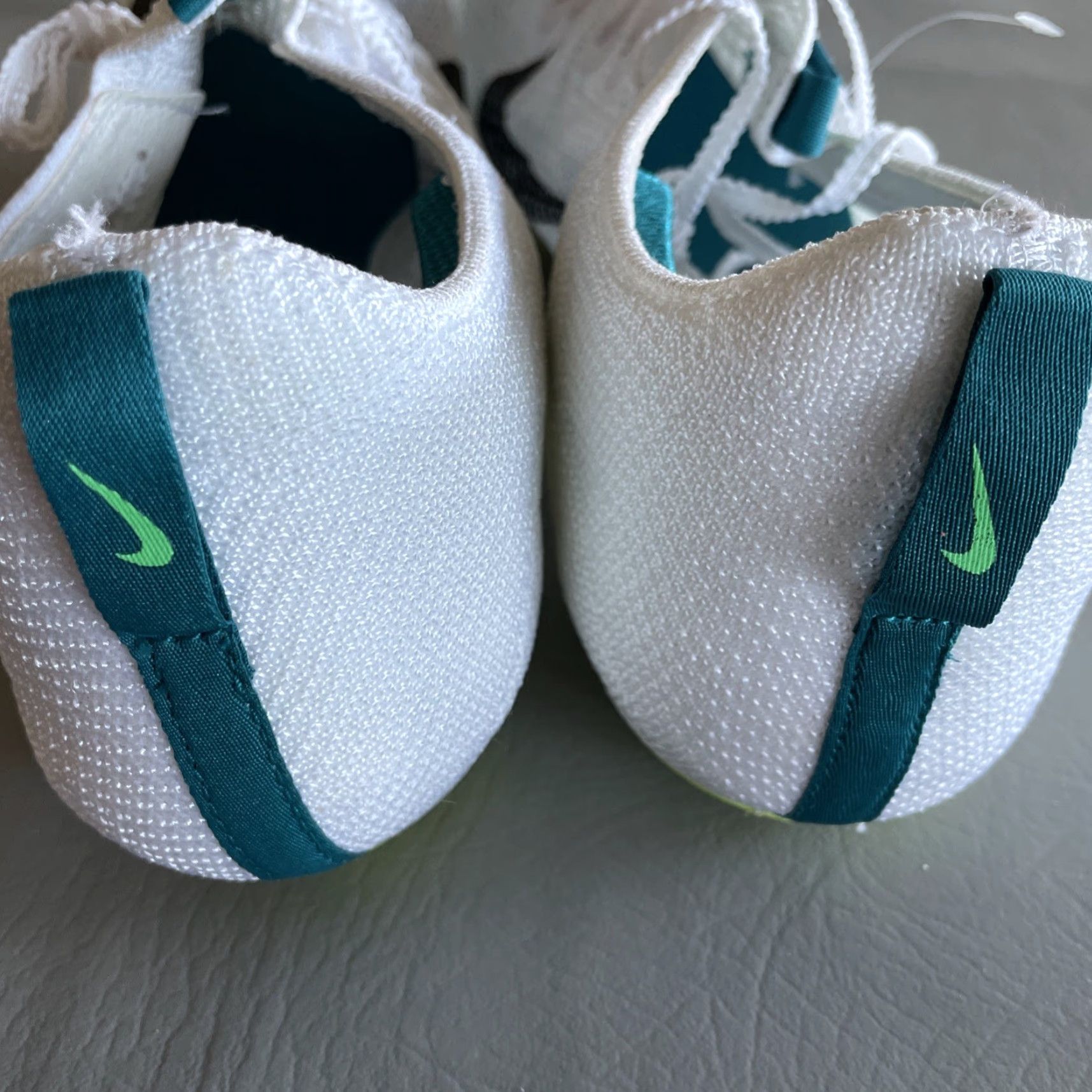 Nike Nike Zoom Superfly Elite 2 Spikes Men Sz 14 White/Bright Spruce Track Size ONE SIZE - 6 Thumbnail