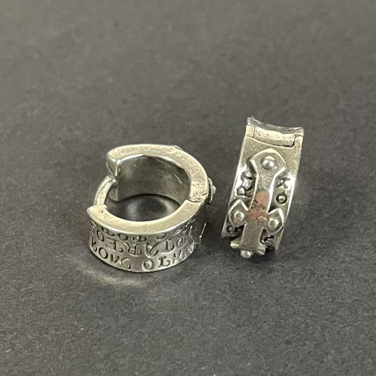 Jewelry × Sterling Silver New Design Earrings One Pairs Chrome Jewelry Size ONE SIZE - 3 Thumbnail