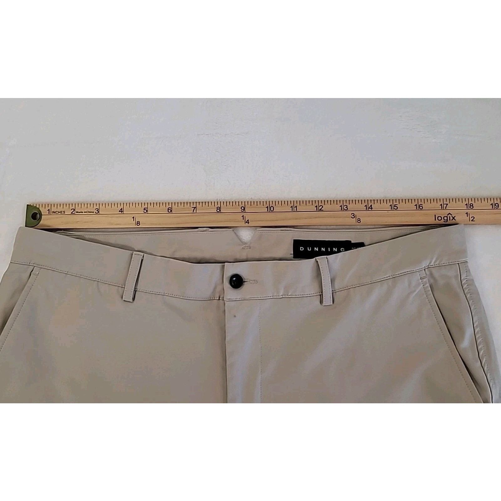 Vintage Dunning Golf Pants 36x32 Khaki Performance EUC Size US 36 / EU 52 - 6 Thumbnail