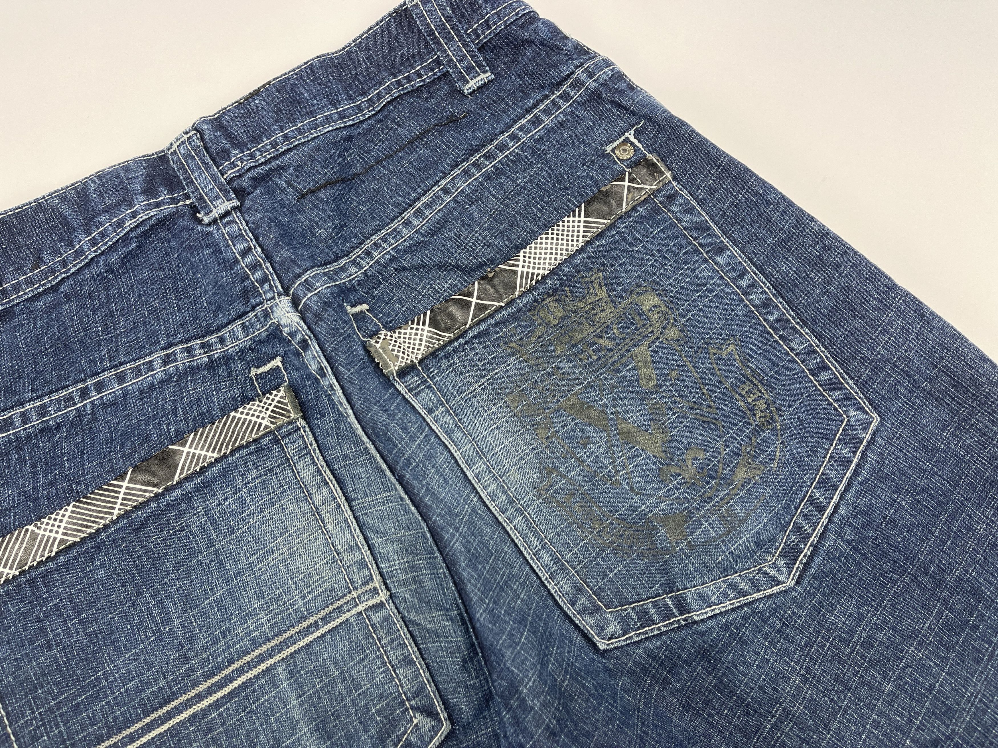 Southpole Southpole shorts, vintage hip hop baggy jeans, 90s size W 28 Size US 28 / EU 44 - 6 Thumbnail