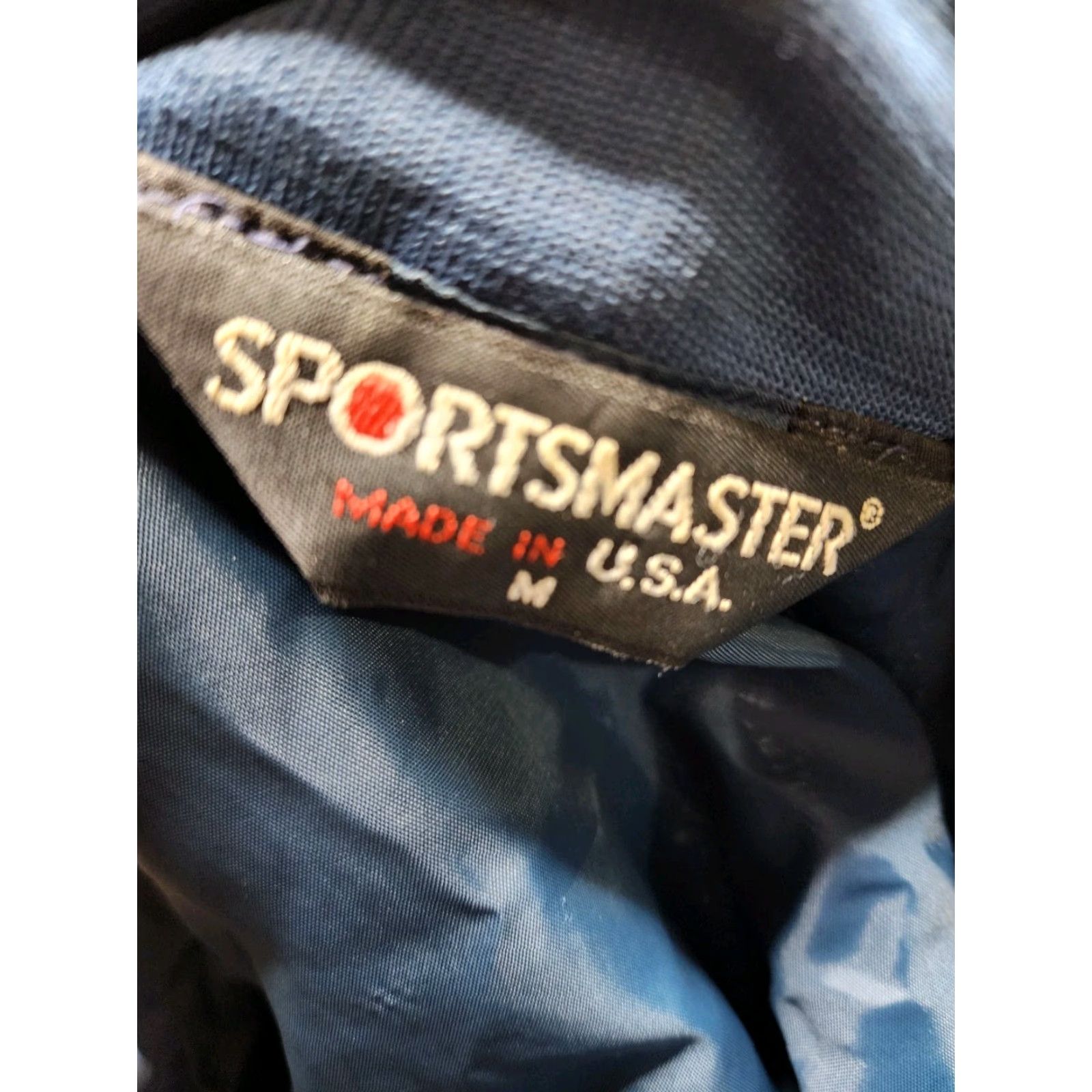 Vintage VINTAGE Mens M American Legion Member Jacket Blue Windbreaker Bomber Jacket USA 80s 90s Shirt Womens? Size US M / EU 48-50 / 2 - 5 Thumbnail