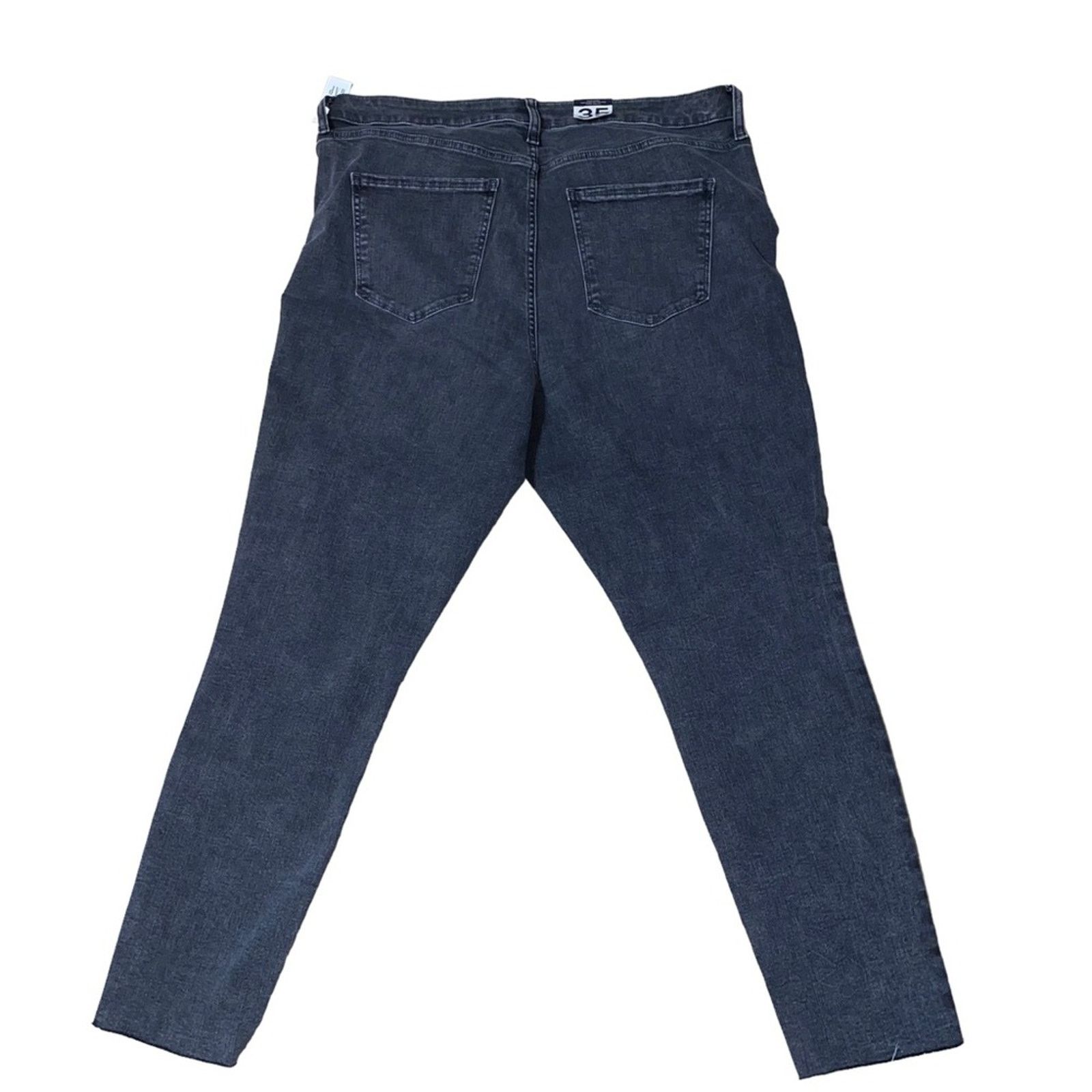 Gap Gap Universal Jegging Contoured Sky High Skinny Grey Jeans Size 42" / US 20 - 4 Thumbnail