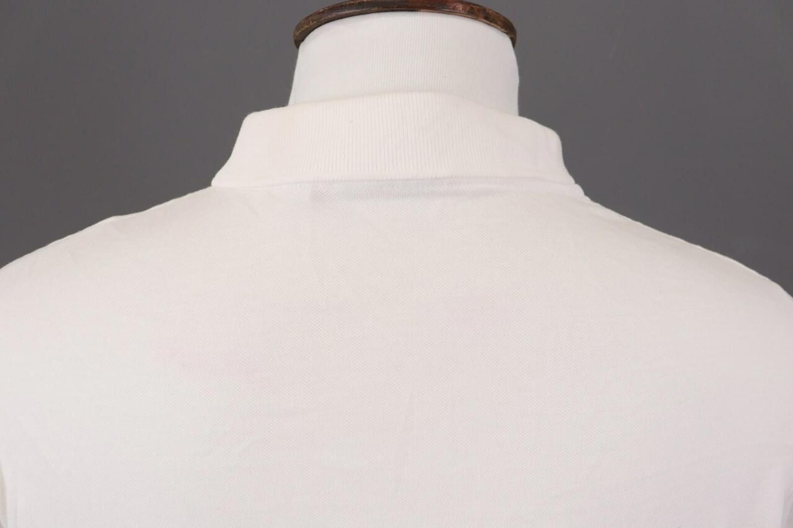 Lacoste Lacoste Regular Fit White Summer Polo Shirt Size 8 / 3XL Size US XXL / EU 58 / 5 - 11 Thumbnail