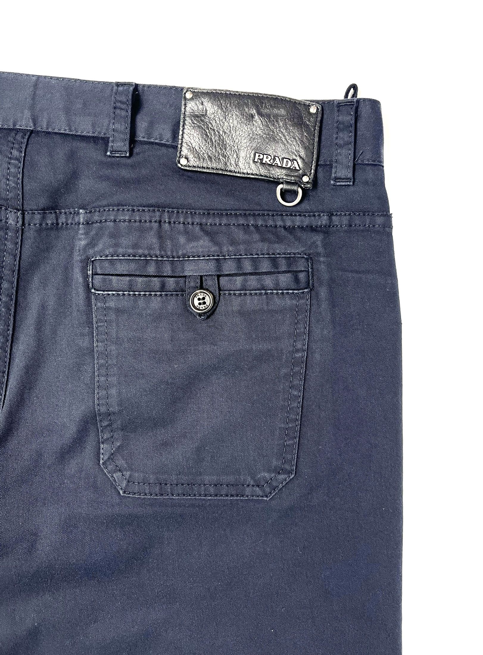 Prada PRADA LINEA ROSSA COTTON BLEND FLARE LEG CASUAL PANTS Size US 36 / EU 52 - 16 Thumbnail