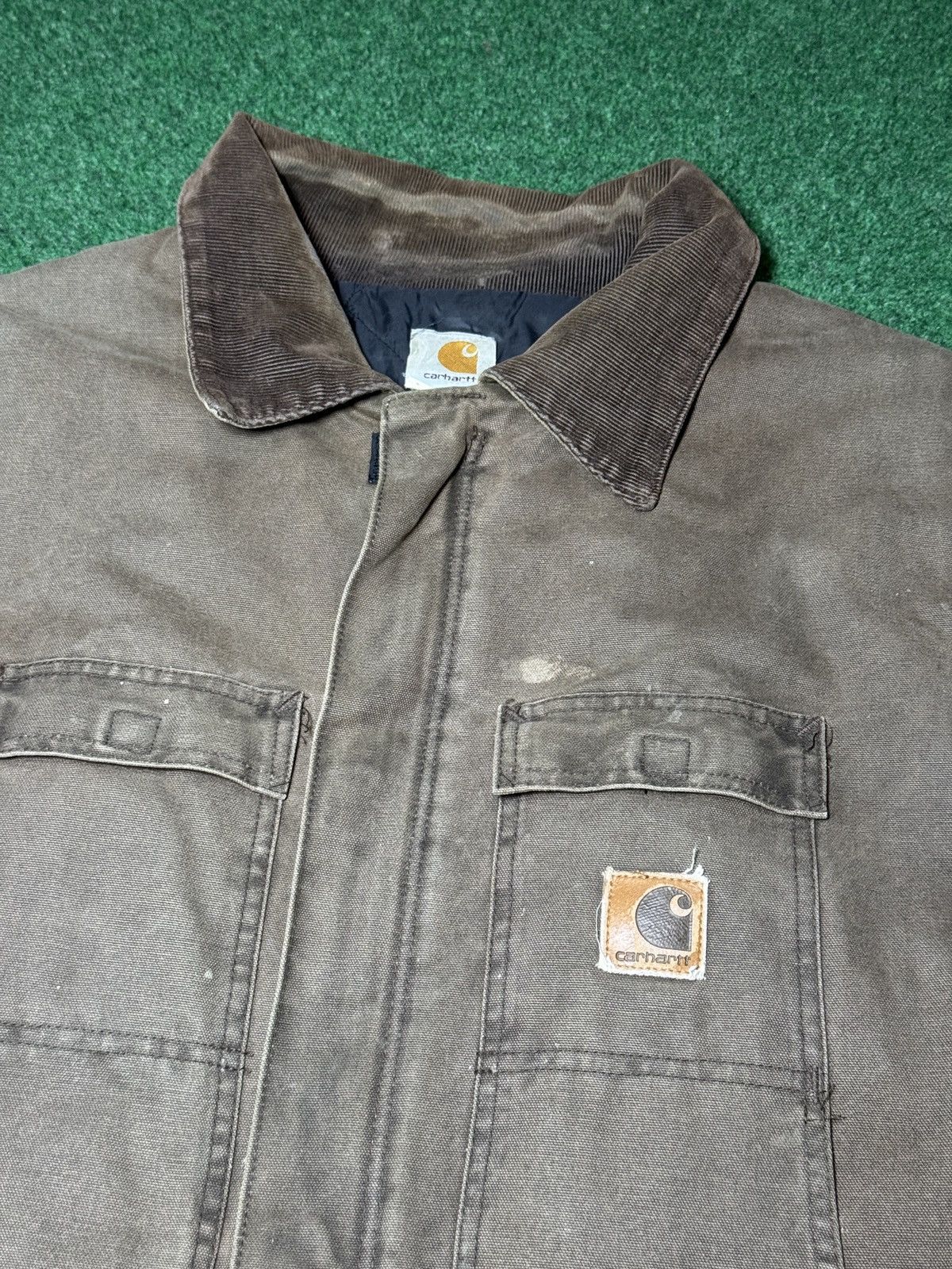 Carhartt Vintage Carhartt J22 CHT Coat Size XXL Chestnut Brown Arctic Size US XXL / EU 58 / 5 - 2 Thumbnail