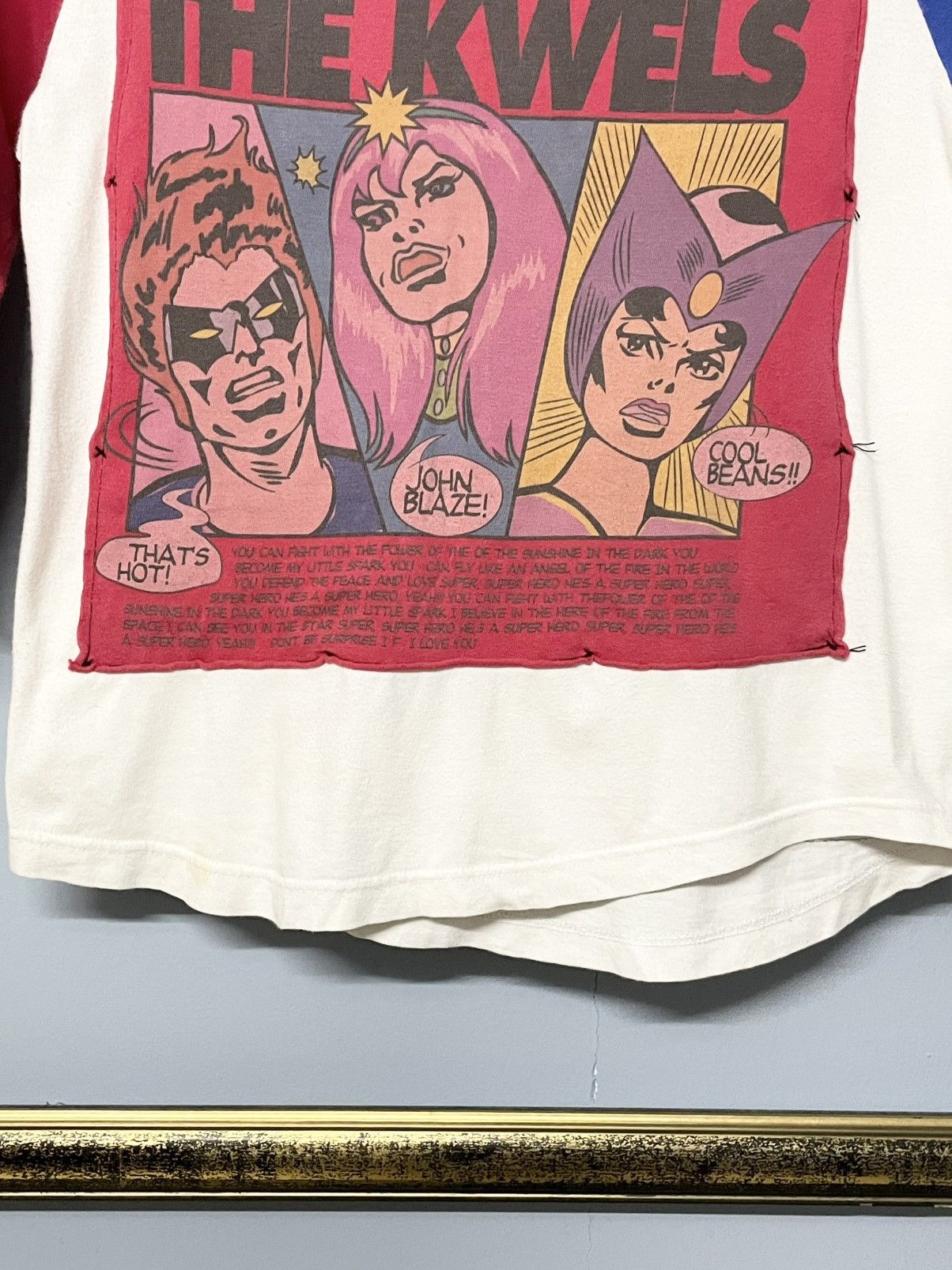 Designer Vintage Japan Designer The Kwels Warrior Comic Story Tee Size US XS / EU 42 / 0 - 4 Thumbnail
