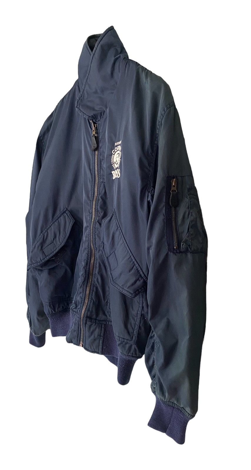 Japanese Brand Vintage SUNTORY BOSS coffee Bomber Jacket Size US M / EU 48-50 / 2 - 5 Thumbnail