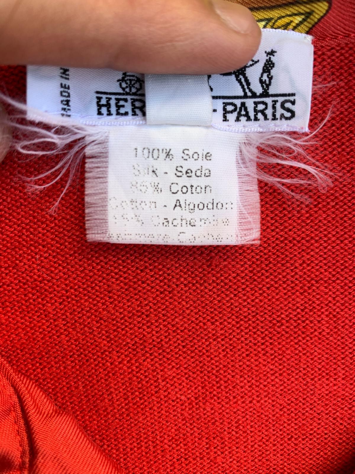 Hermes Parures des Sables Silk/Cotton Shirt Size US S / EU 44-46 / 1 - 9 Thumbnail