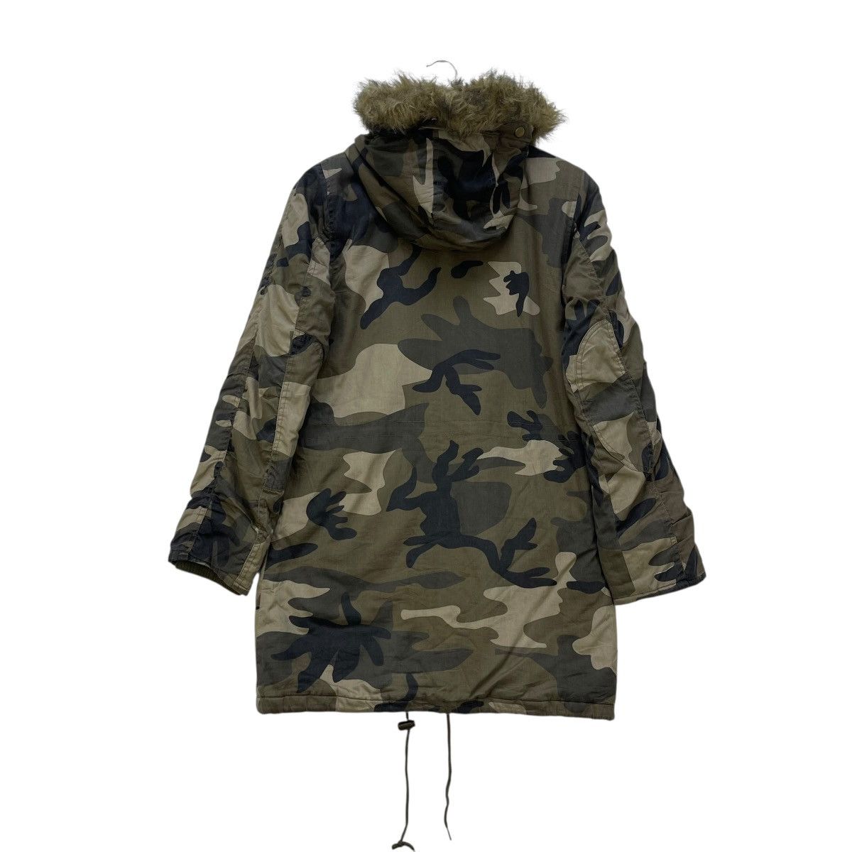 If Six Was Nine 💥Japanese Brand Docah Camouflage Padded Parka Jacket Size M / US 6-8 / IT 42-44 - 2 Thumbnail