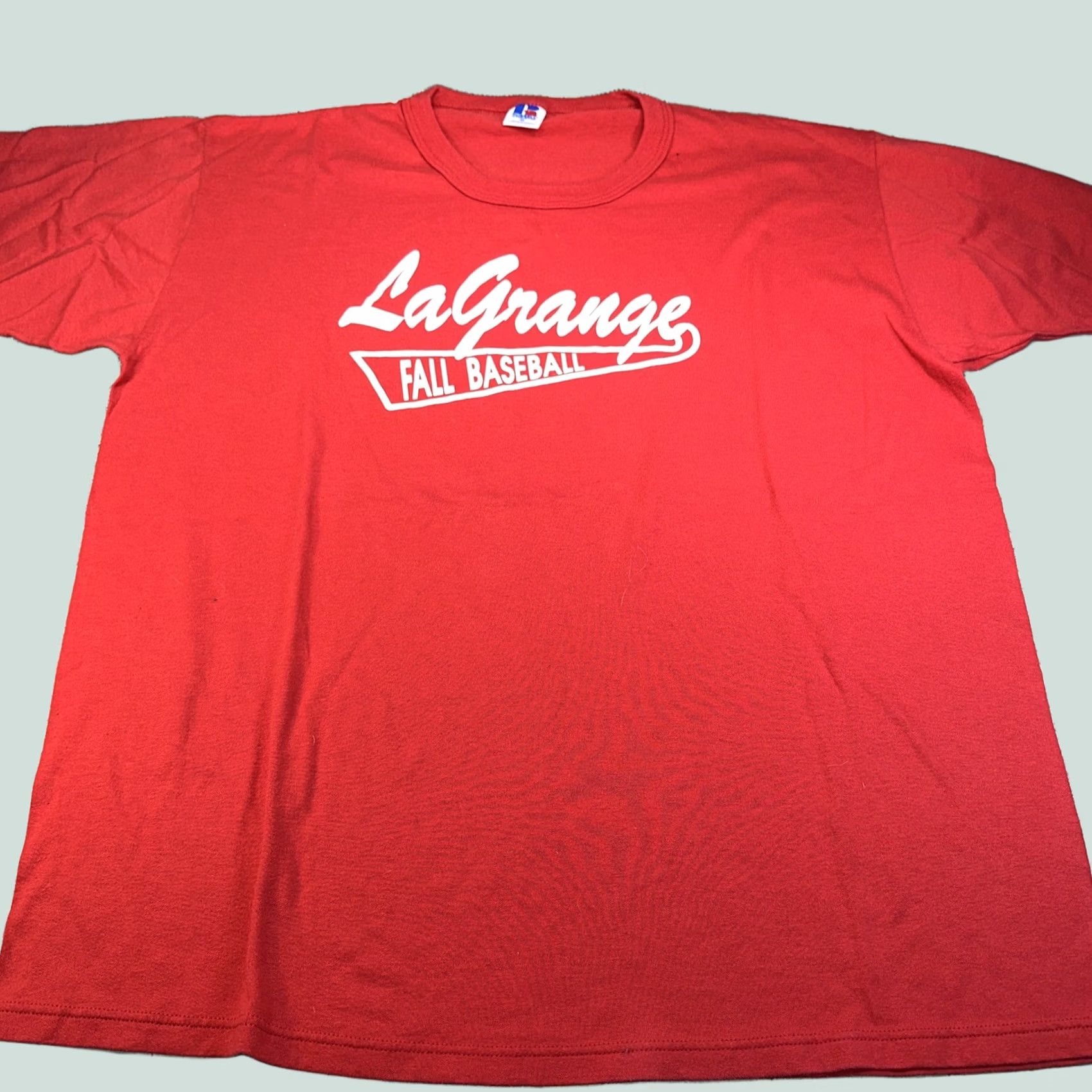Russell Athletic VINTAGE Russell Athletic Men T-Shirt XL Red Stitch Size US XL / EU 56 / 4 - 1 Thumbnail