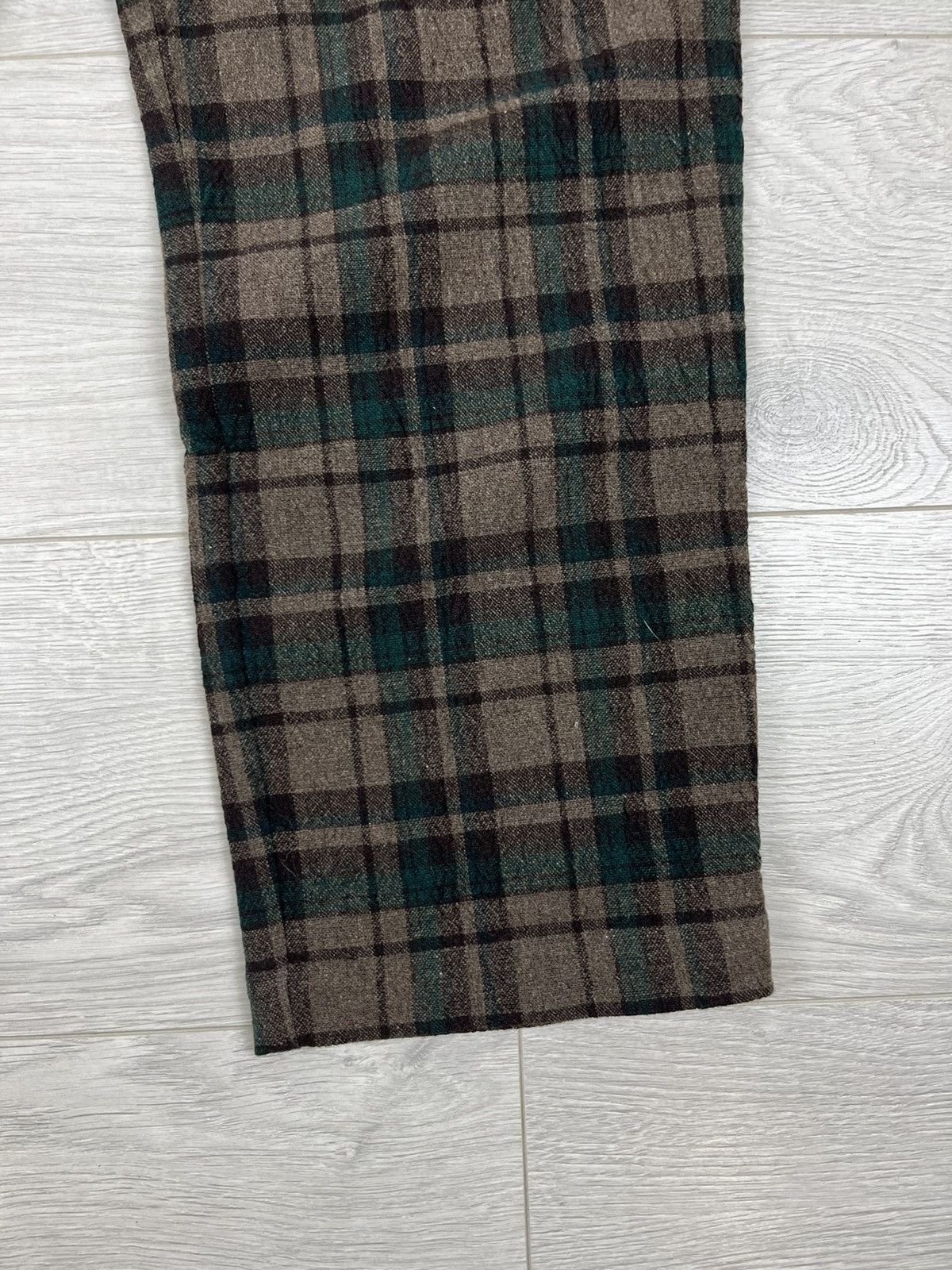 YMC You Must Create YMC London Wool Plaid Pants Size US 30 / EU 46 - 3 Thumbnail