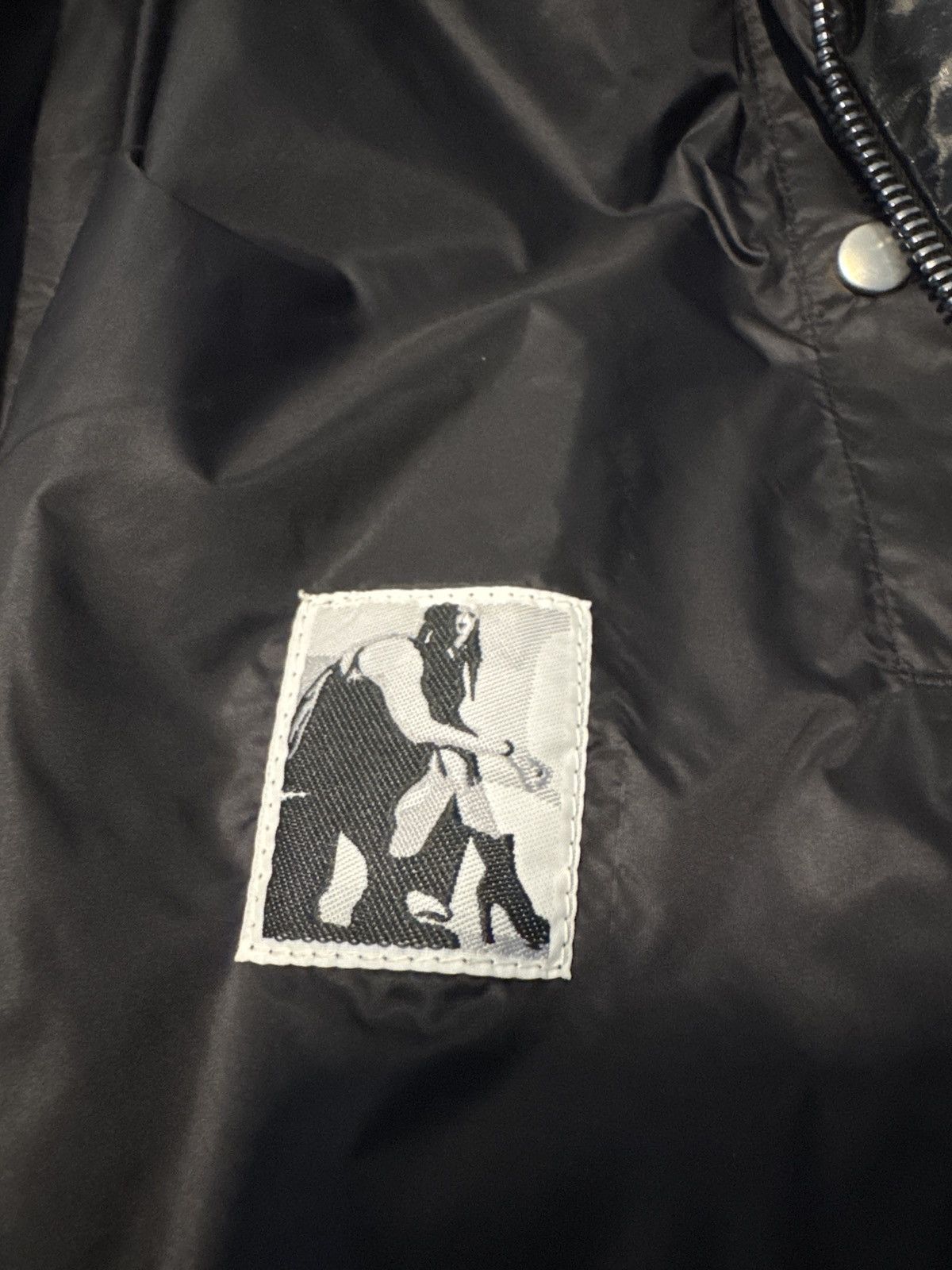 Rick Owens Drkshdw Black Jumbo Flight Bomber Jacket Size US M / EU 48-50 / 2 - 7 Thumbnail