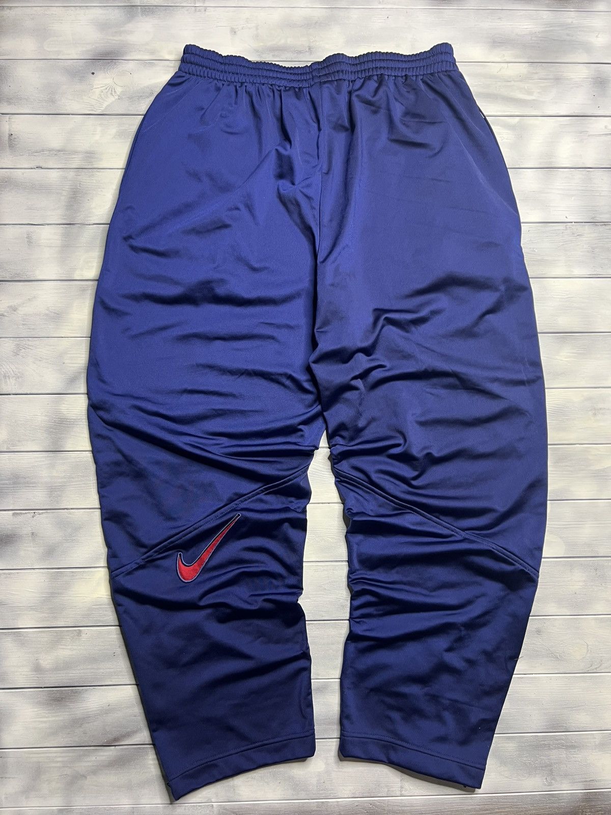 Vintage Rare Vintage Pants Nike 2 Swoosh 90’s Y2K style Size US 36 / EU 52 - 2 Thumbnail