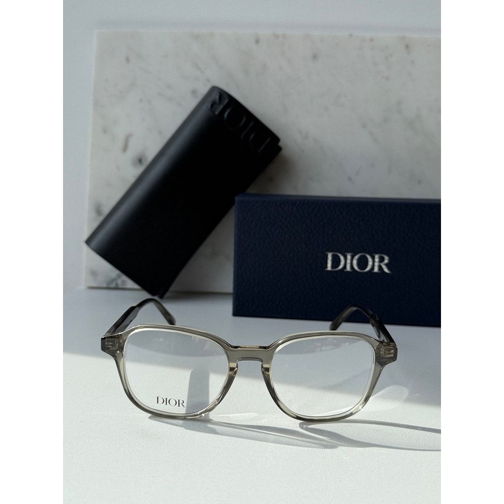 Dior NEW Dior BotanicaO S2I Unisex Eyeglasses Frames in Brown Size ONE SIZE - 3 Thumbnail