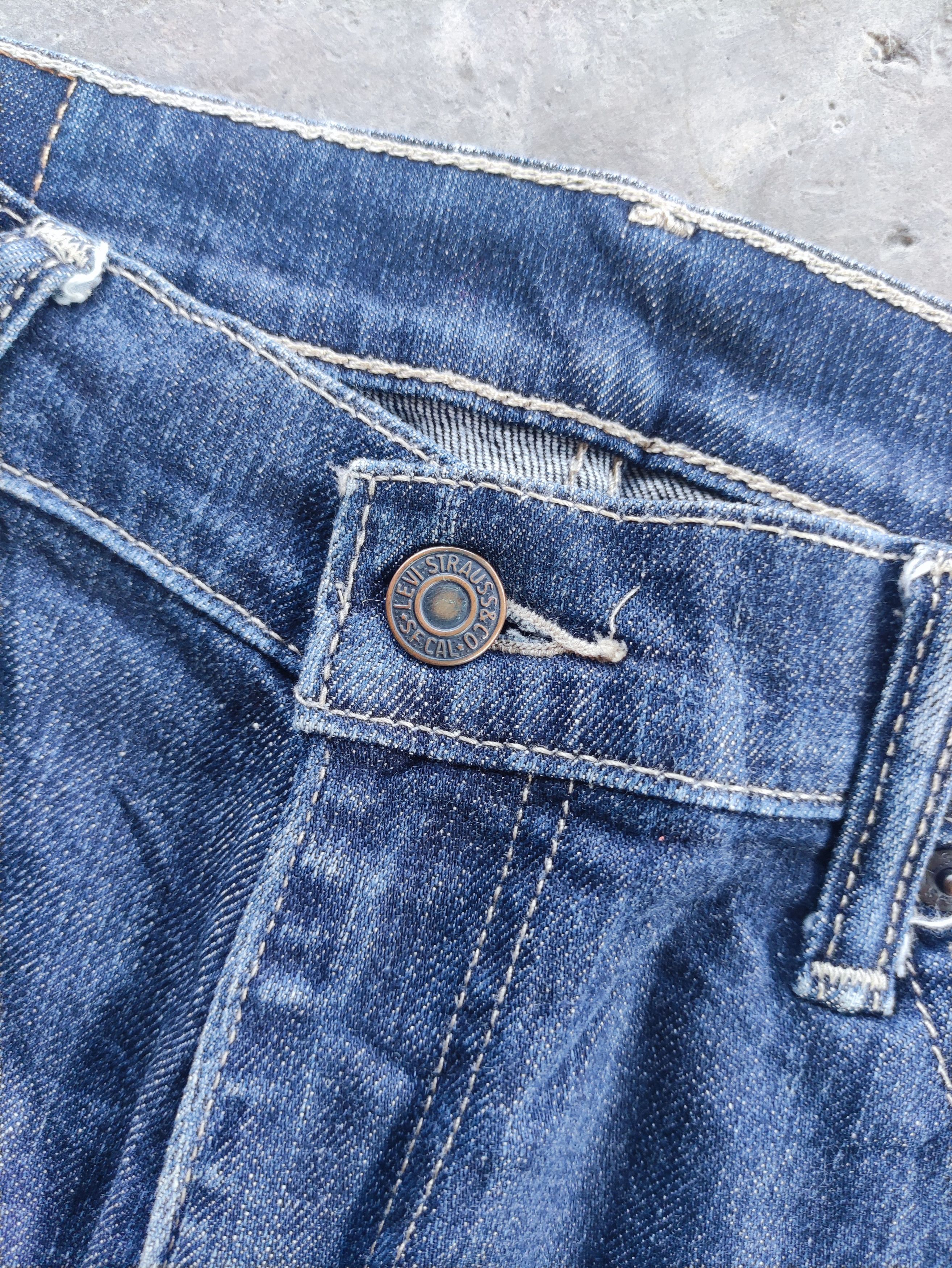 Jean × Levi's W32 VINTAGE LEVI’S 504 DISTRESSED FADED JEANS PANTS DENIM Size US 32 / EU 48 - 5 Thumbnail