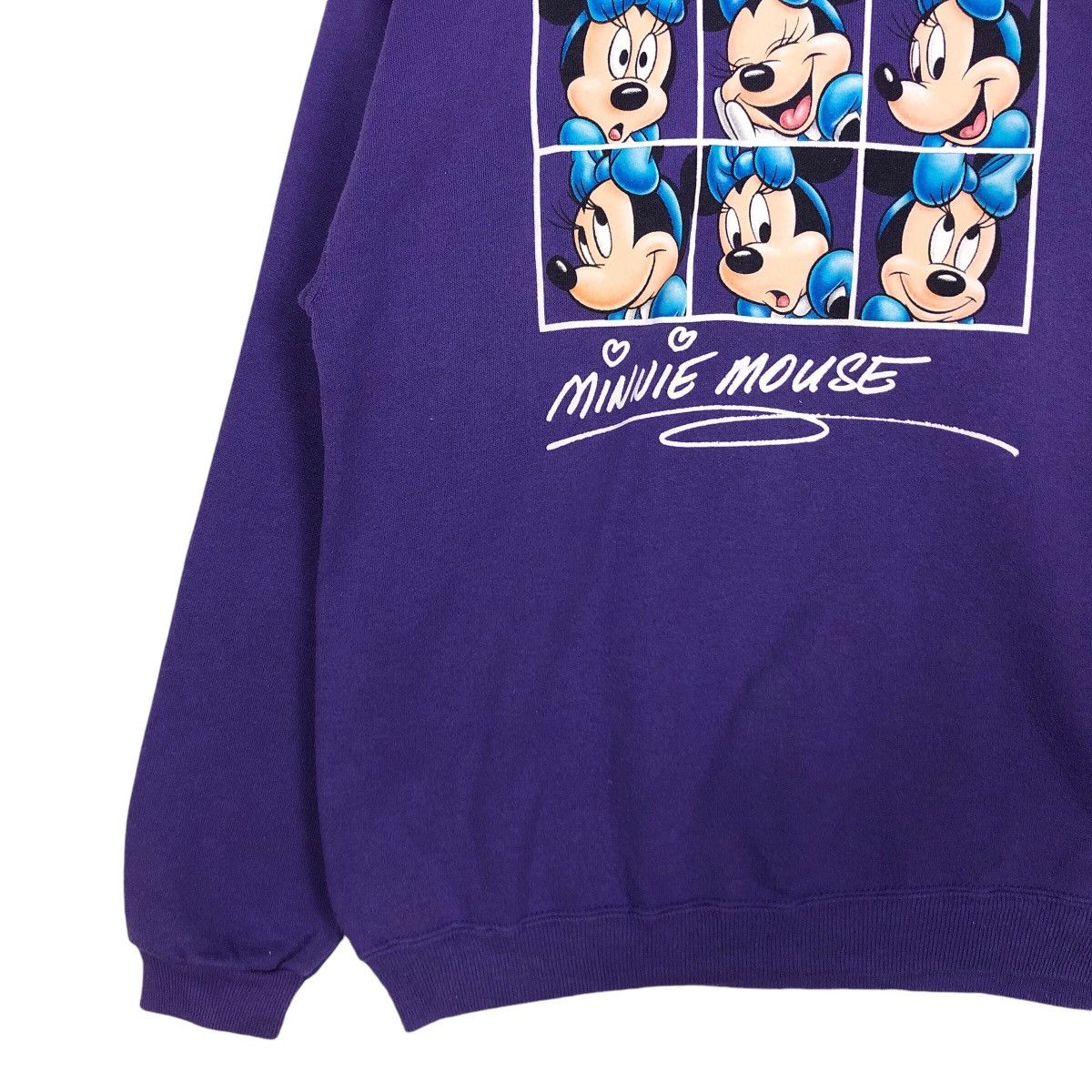 Disney × Japanese Brand × Vintage Vintage Minnie Mouse Sweatshirt Rare 90s Streetwear Medium Size US M / EU 48-50 / 2 - 3 Thumbnail