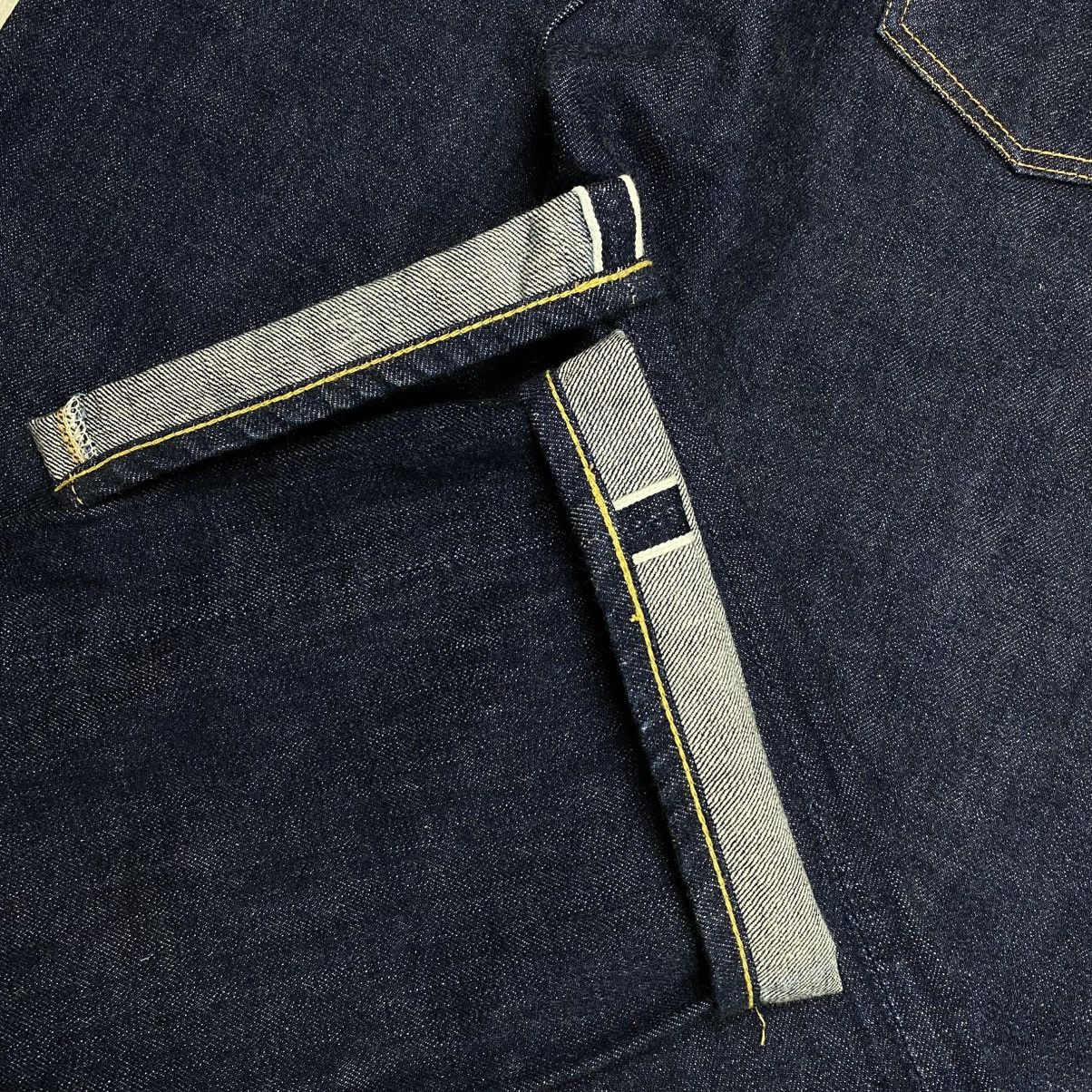 Full Count & Co. Fullcount Lot 1108 Slim Straight Selvedge Denim Pants Size US 31 - 7 Thumbnail