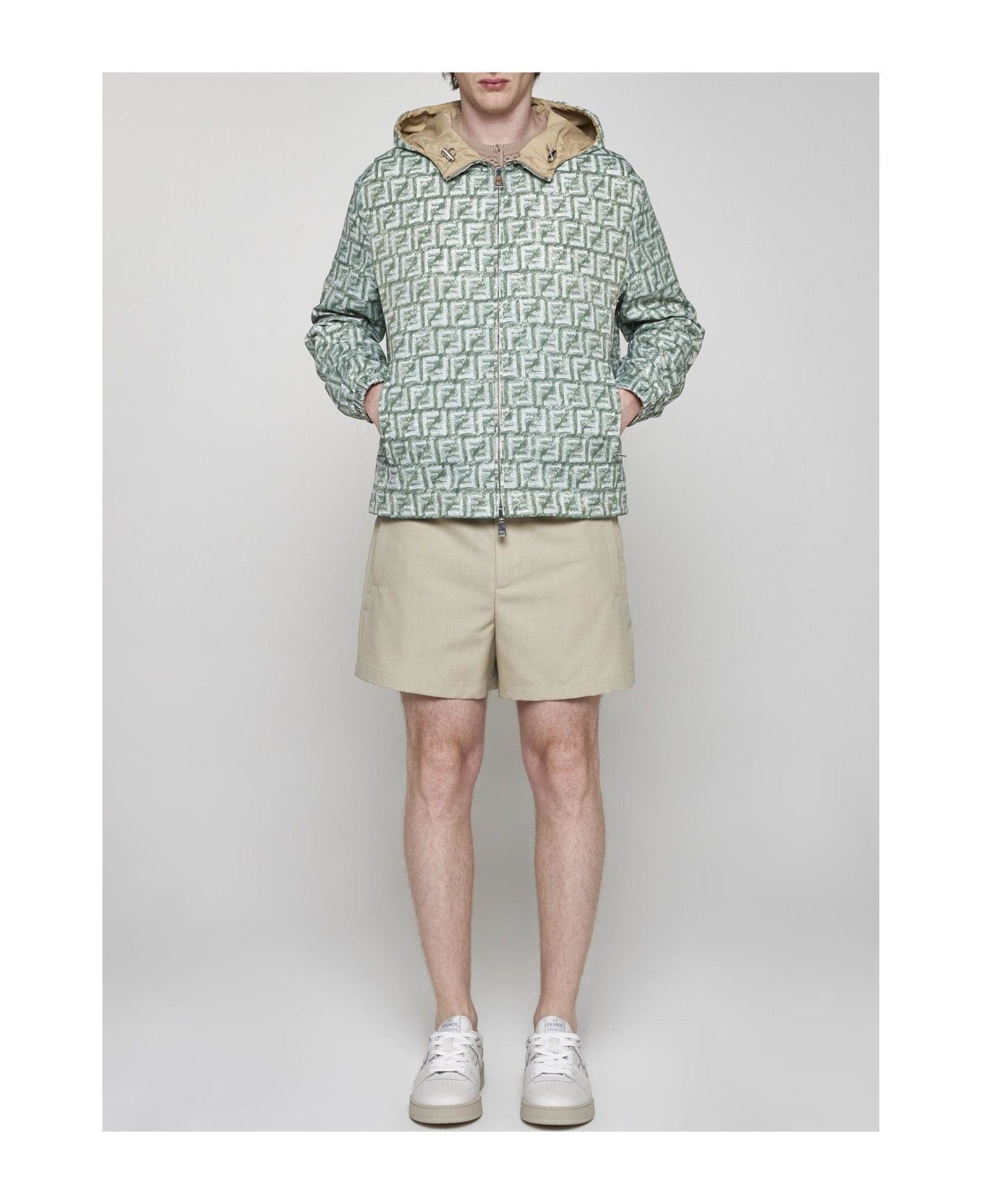 Fendi o1s1wg110225 Jacket in Green Size US S / EU 44-46 / 1 - 2 Thumbnail
