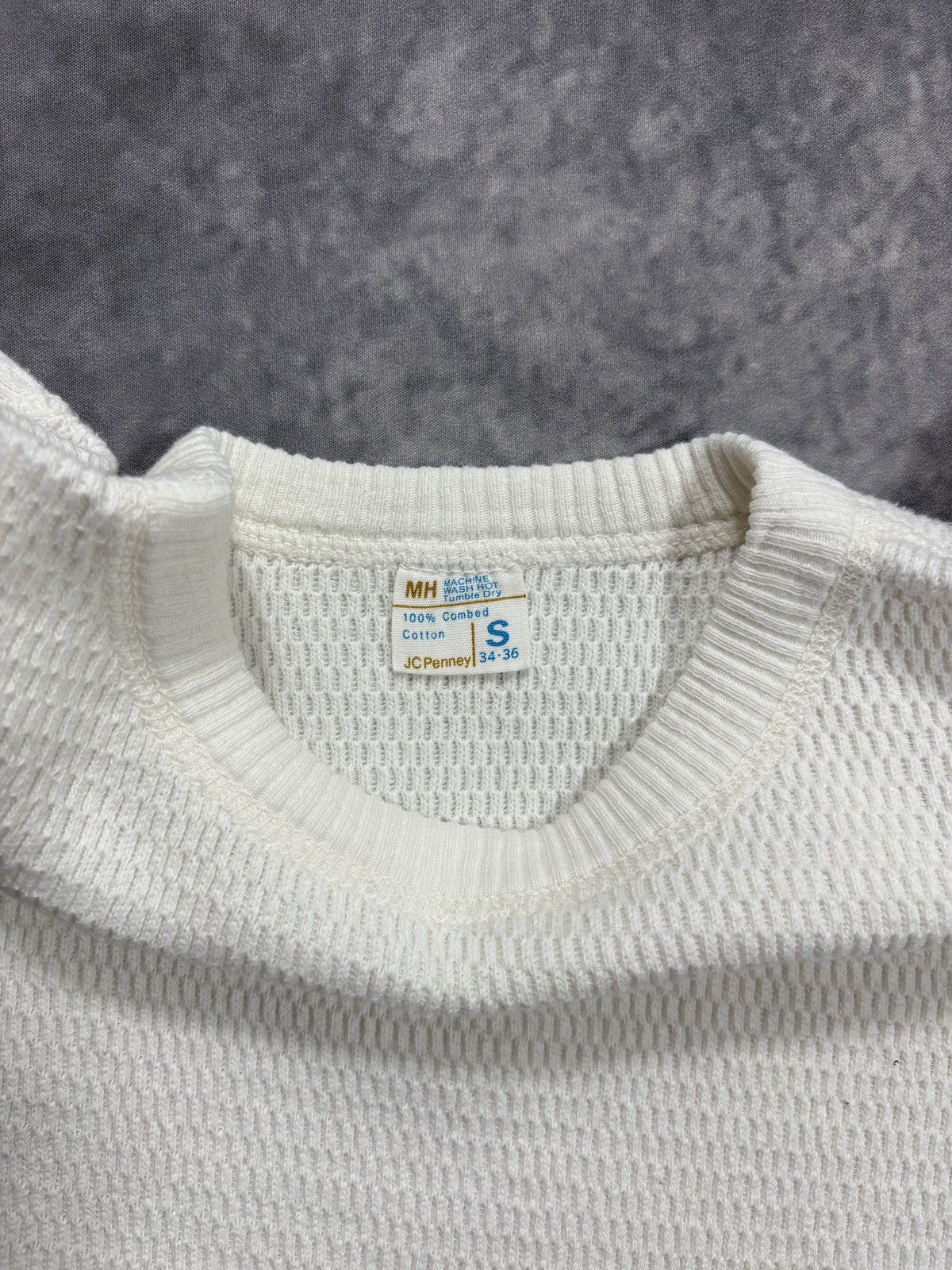 JCPenney True Vintage Thermal 1960s JC Penneys USA Waffle Raschel Size US XS / EU 42 / 0 - 2 Thumbnail