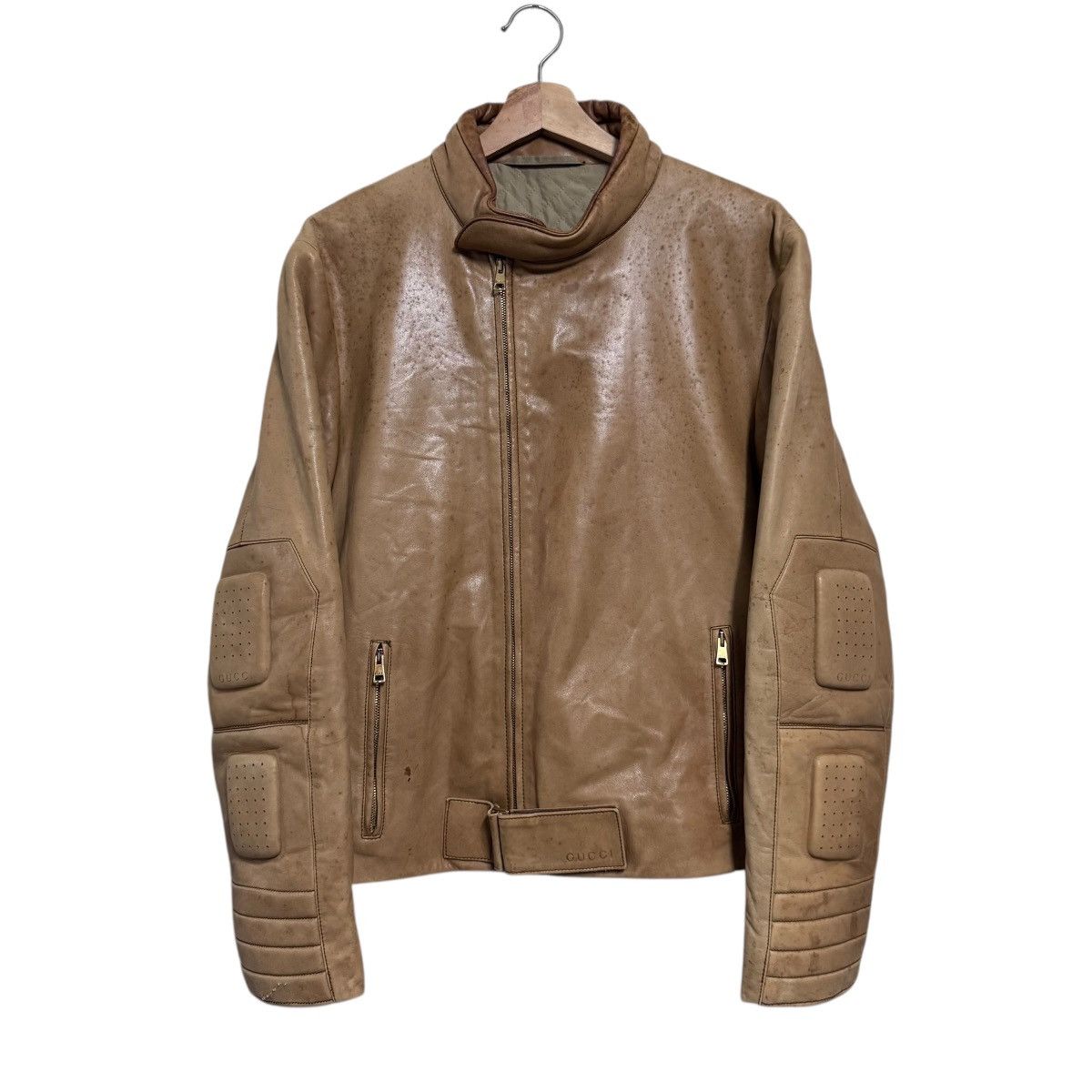 Gucci × Tom Ford SS03 Hand Painted Leather Jacket - Gucci by Tom