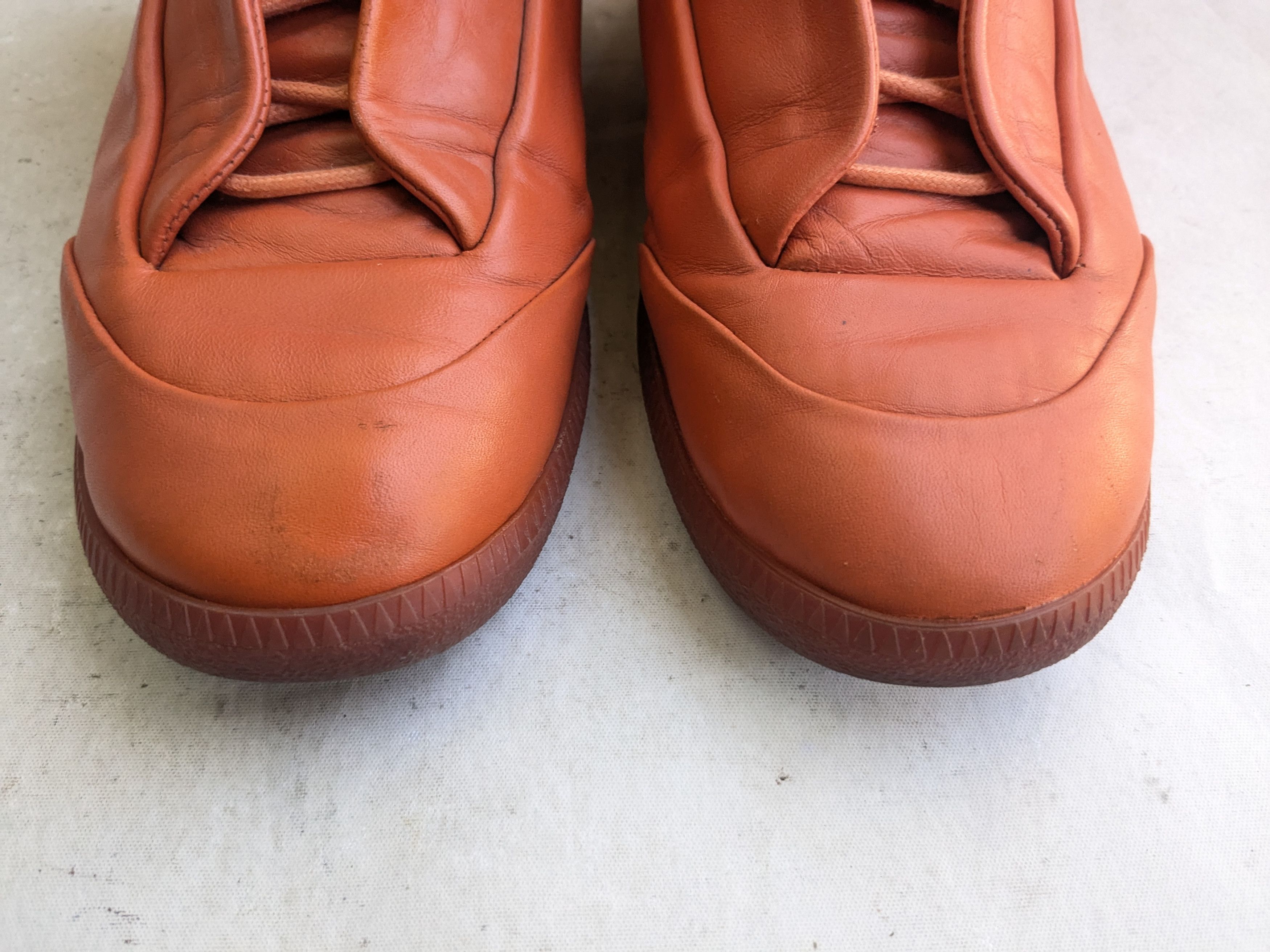 Maison Margiela Maison Margiela Future Orange High Tops 10 43 Size US 10 / EU 43 - 2 Thumbnail