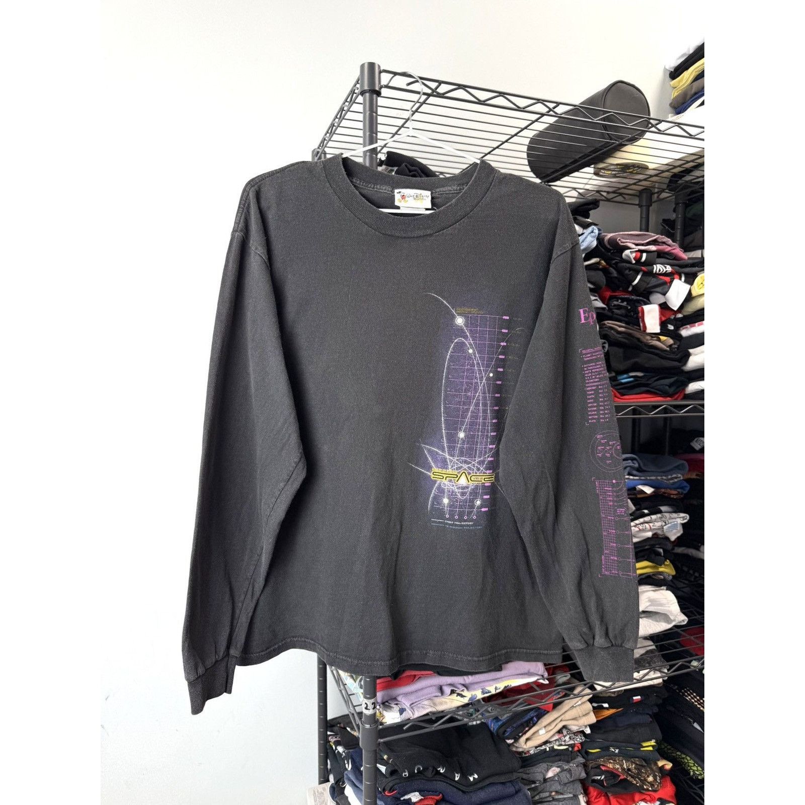 Disney Vintage 1990’s Vintage Mission Space Disney T Shirt Size US M / EU 48-50 / 2 - 2 Thumbnail