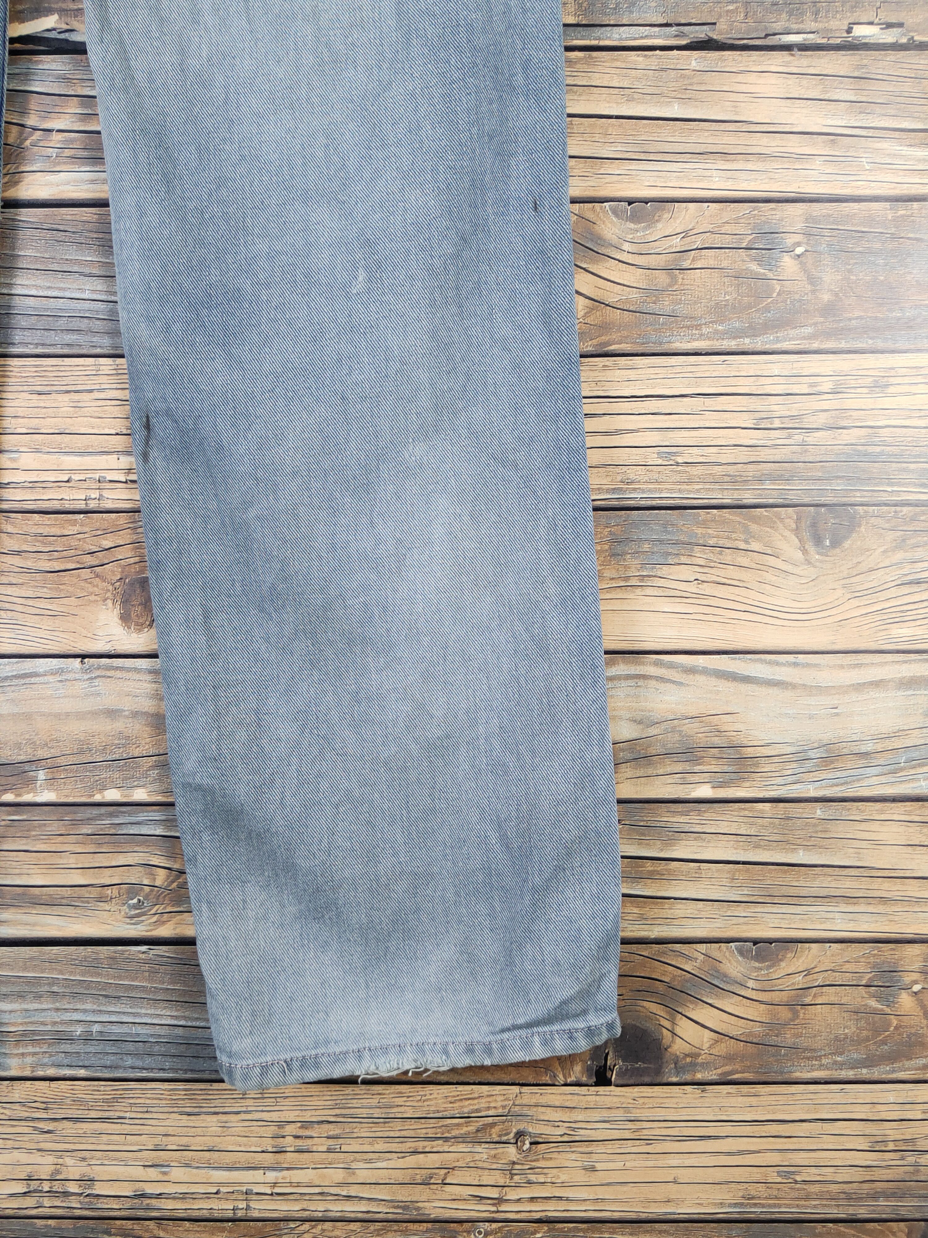 Vintage Wrangler vintage Faded Distressed Ripped denim Jeans #W2061 Size US 30 / EU 46 - 11 Thumbnail