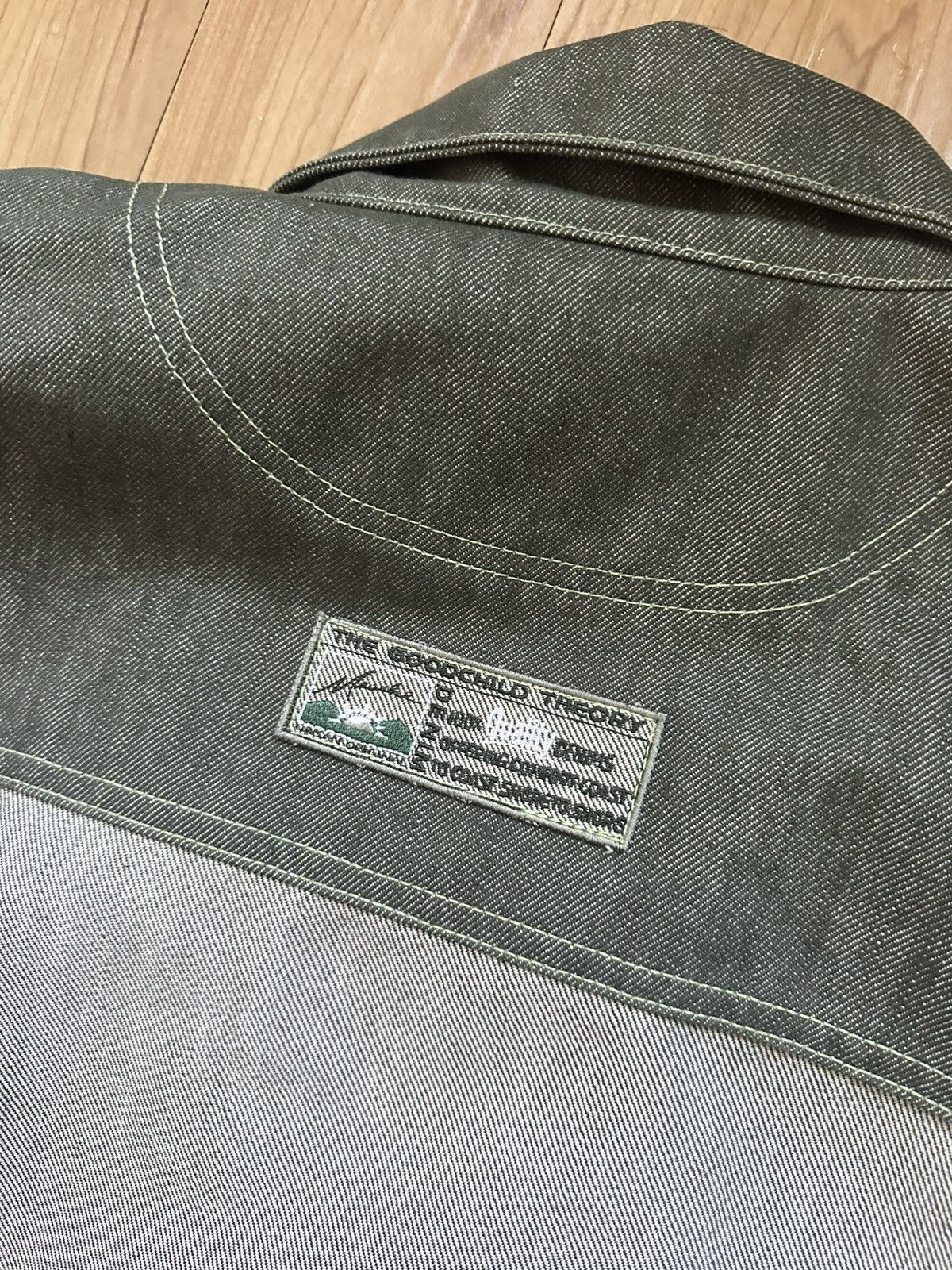 Other Vintage Japanese Meoshe Denim Jacket Size US XXL / EU 58 / 5 - 6 Thumbnail