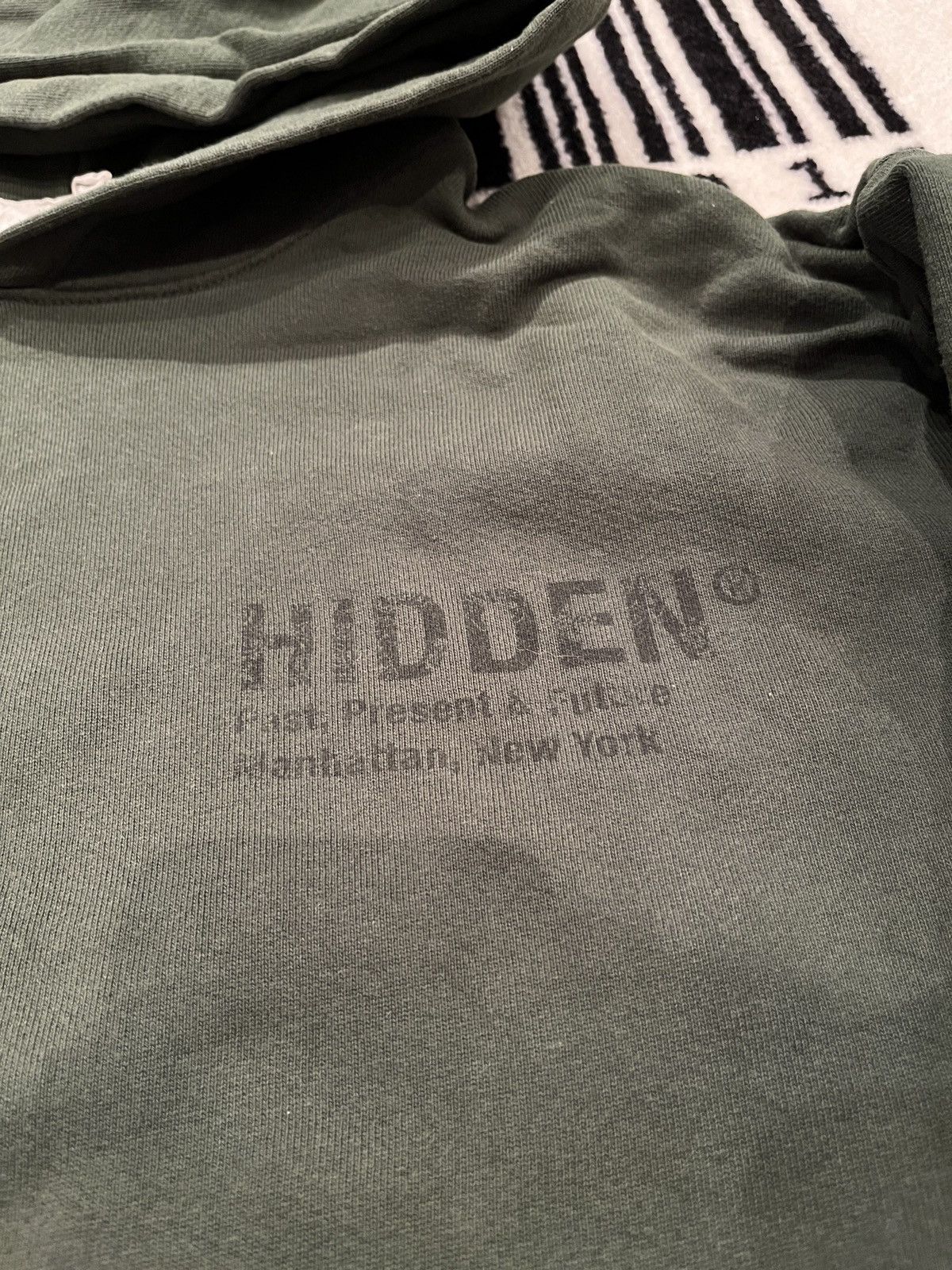 HIDDEN HiddenNy Hoodie Green Sweatshirt Size US L / EU 52-54 / 3 - 2 Thumbnail
