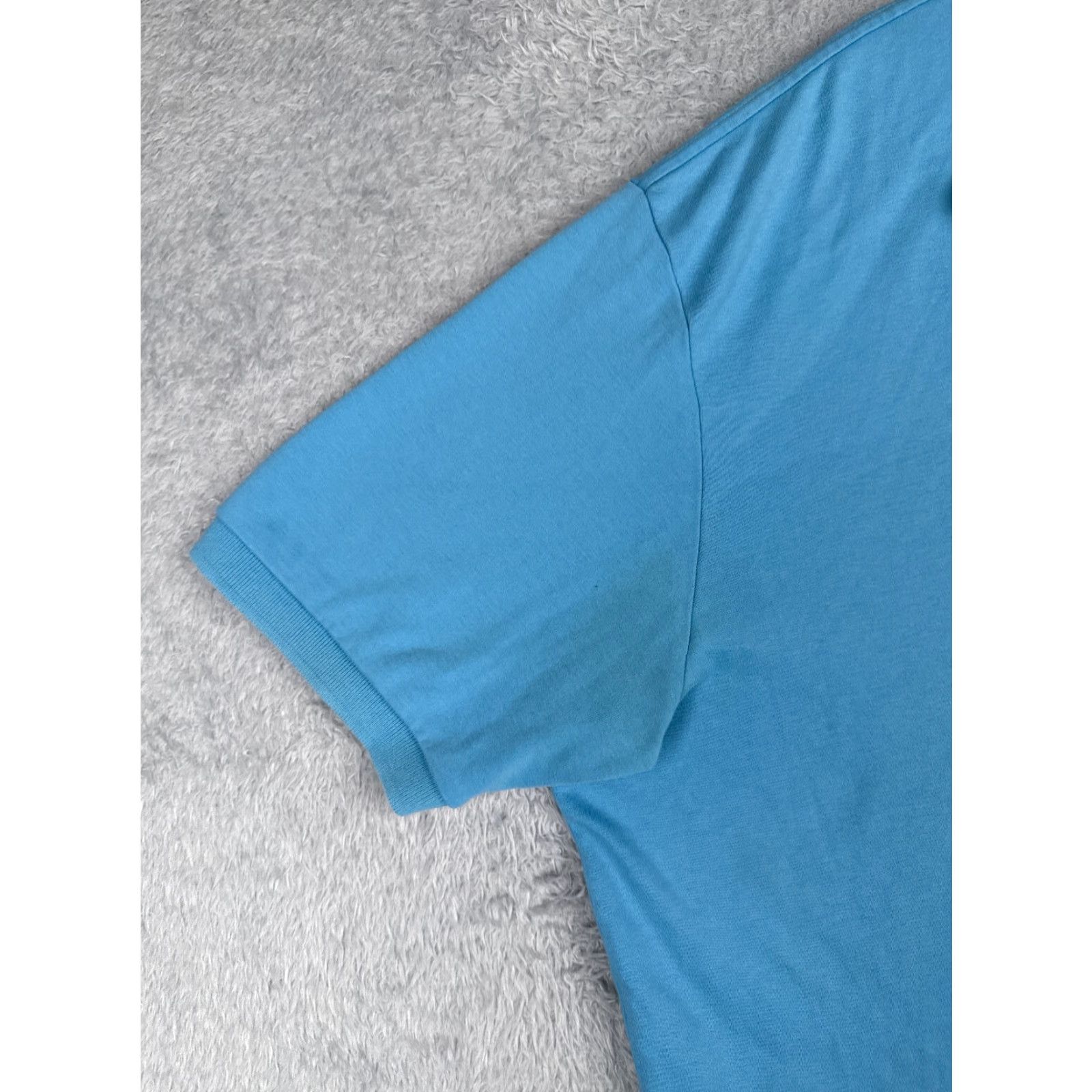 Ralph Lauren VINTAGE Ralph Lauren Polo Shirt Men 2XL Blue Short Sleeve Cotton Polo Shirt 2XL Men Blue Size US XXL / EU 58 / 5 - 3 Thumbnail