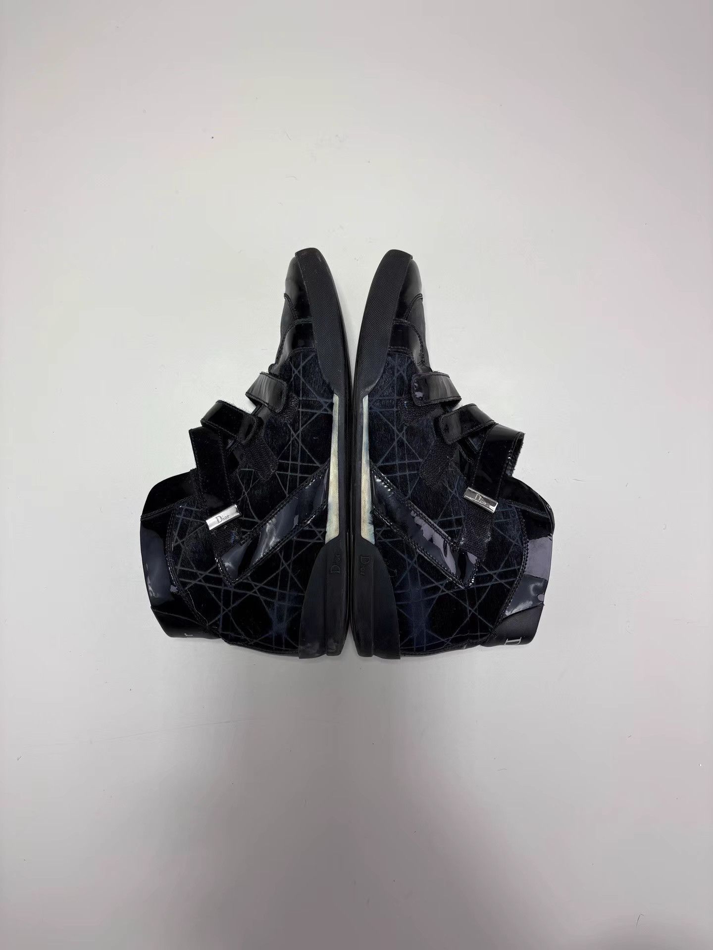 Dior DIOR High-Top Hook-and-Loop Casual Sneakers Size US 5 / IT 35 - 5 Thumbnail