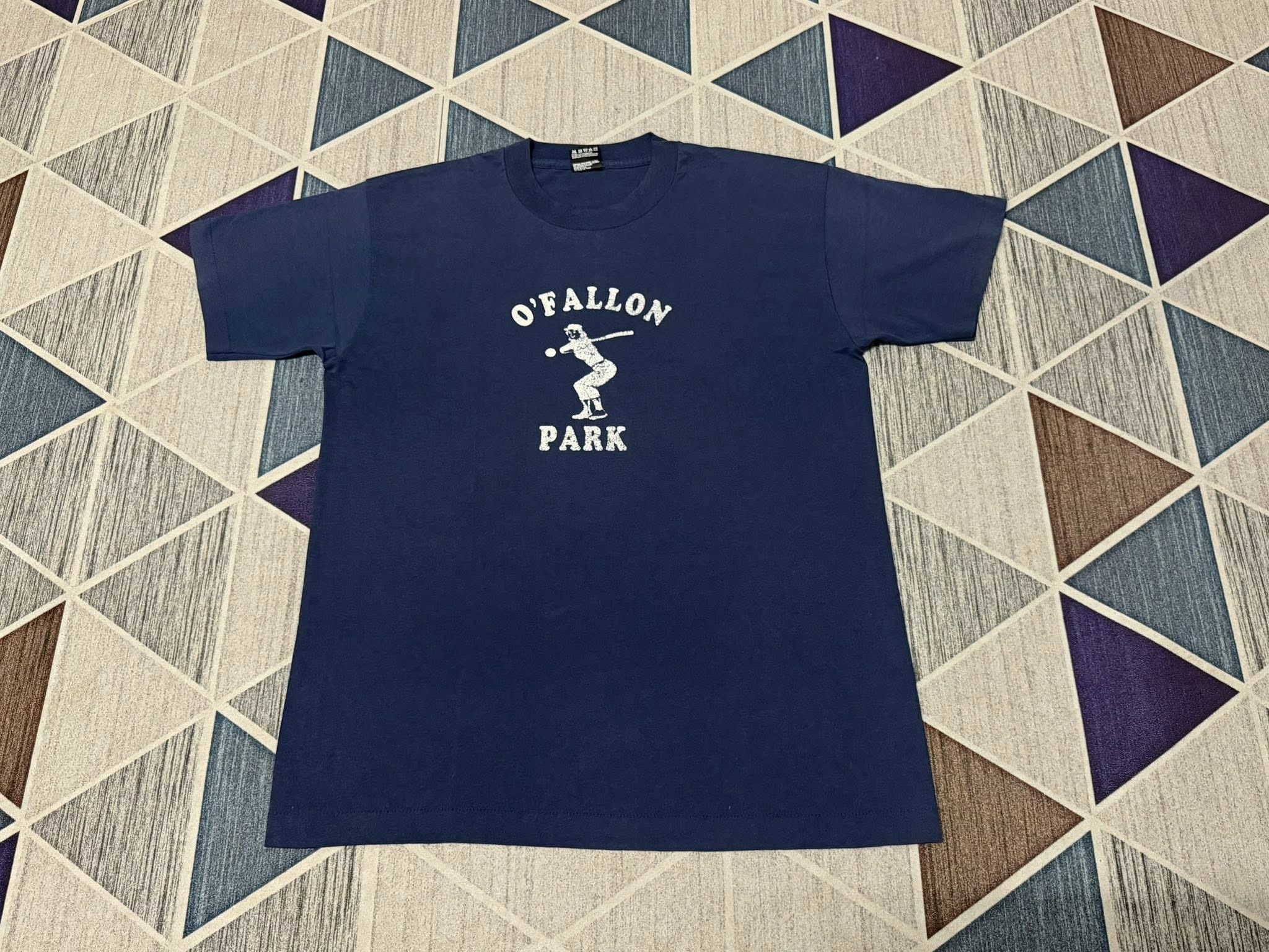 Fruit Of The Loom VINTAGE O`FALLON PARK fruit of the loom tee M 1630 Size US M / EU 48-50 / 2 - 1 Thumbnail