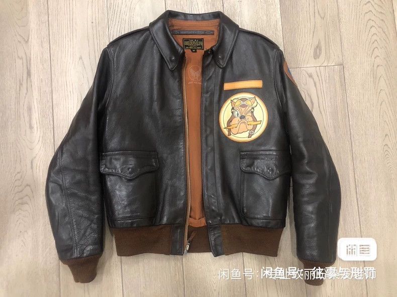 The Real McCoy's The Real McCoy's Size 36 A2 Leather Jacket 2504-Nextarrow Size US M / EU 48-50 / 2 - 2 Thumbnail