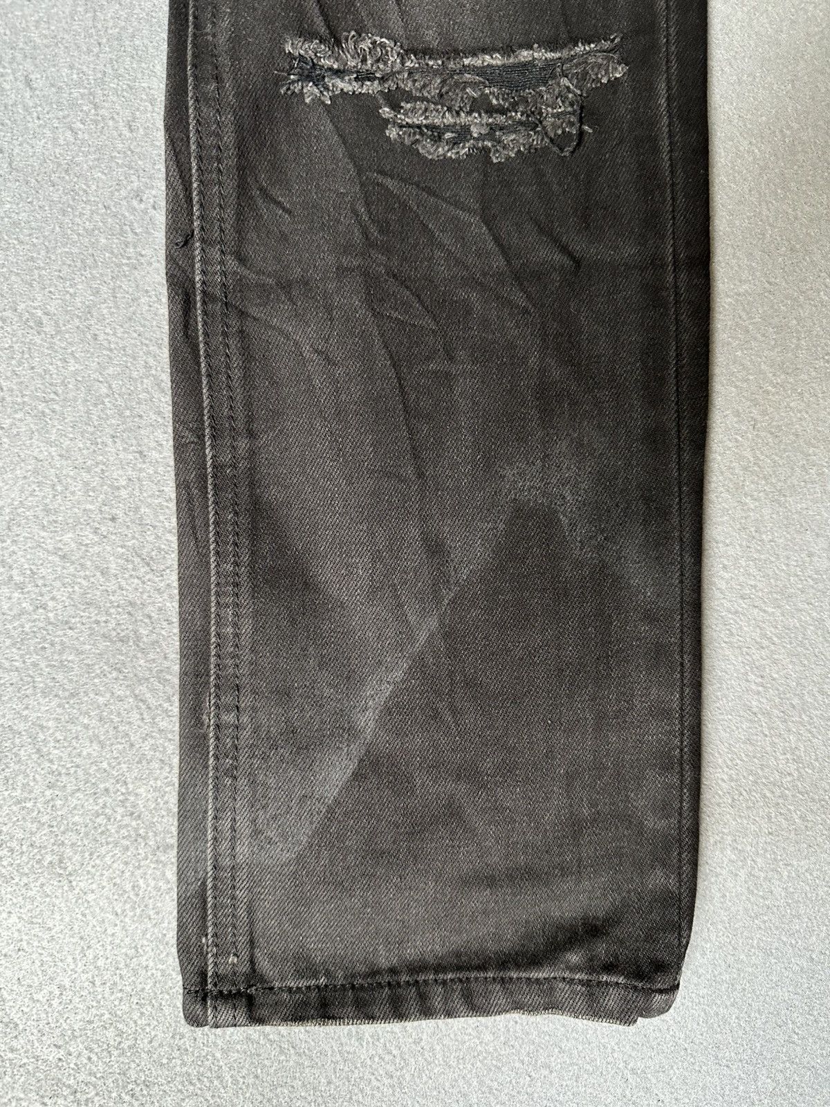 Japanese Brand Sex Pot Revenge Punk Revolution Studded Distressed Denim Size US 30 / EU 46 - 6 Thumbnail