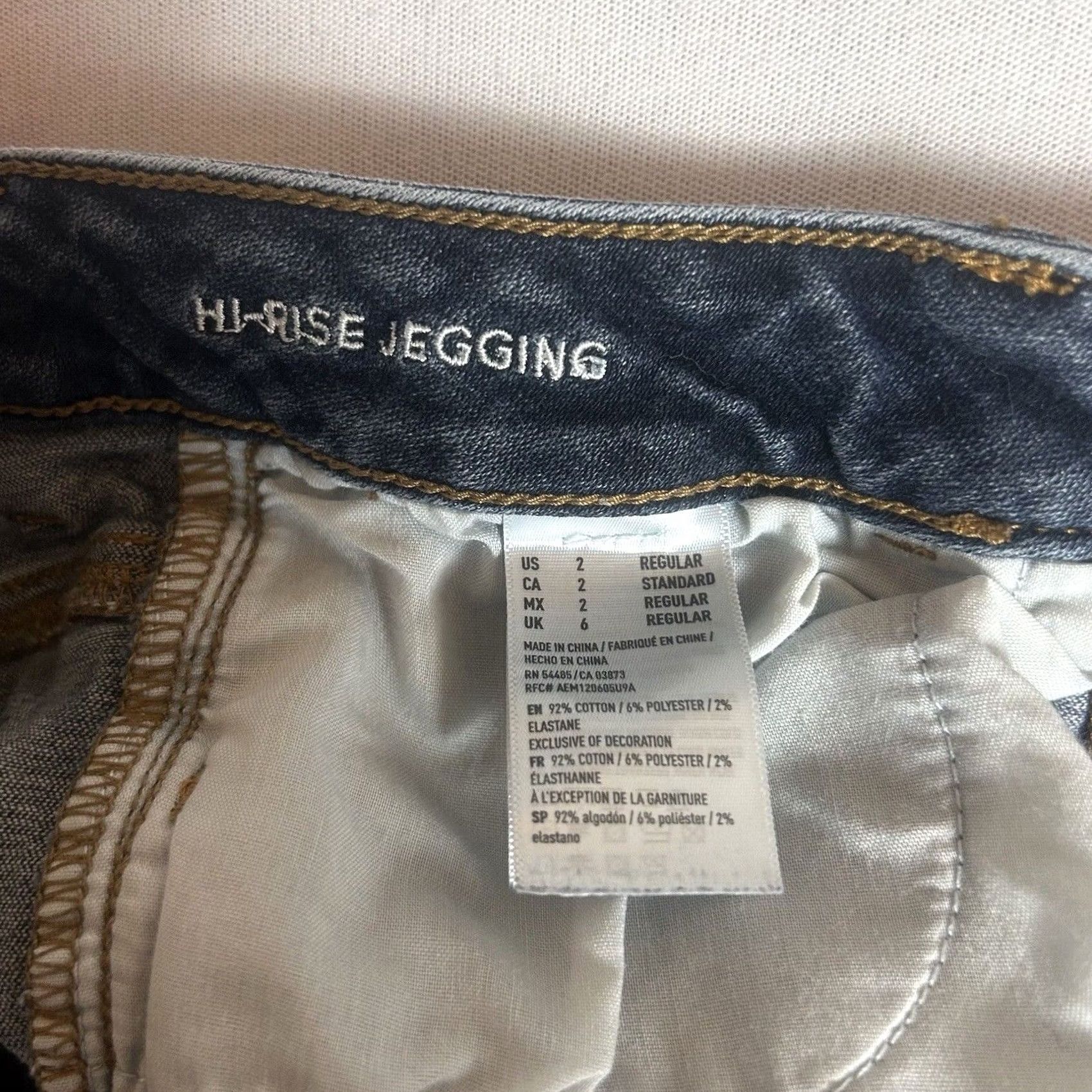 American Eagle Outfitters VINTAGE NO Size 26" / US 2 / IT 38 - 4 Thumbnail