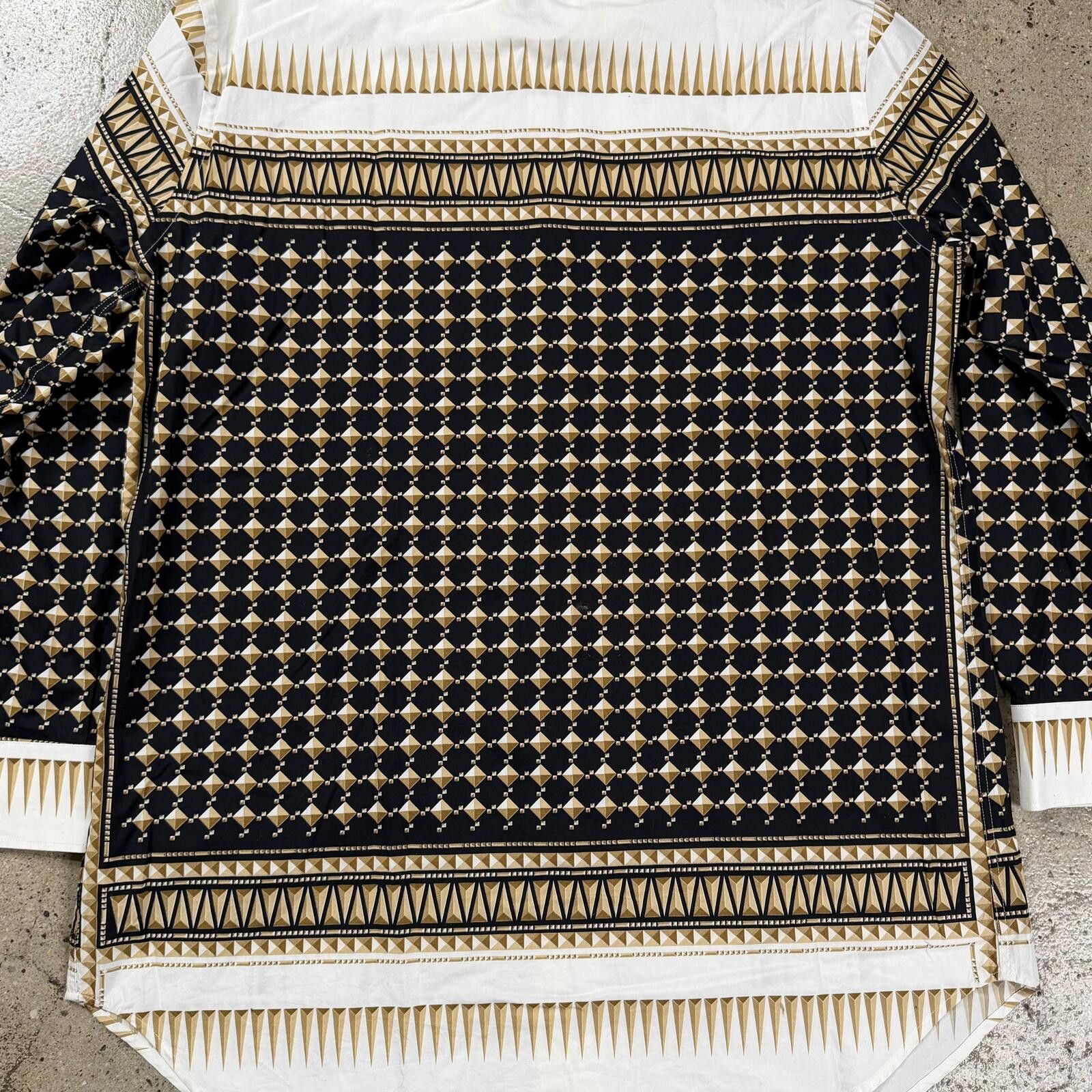 Givenchy Givenchy SS10 Look 16 Studded Print Shirt Size US L / EU 52-54 / 3 - 5 Thumbnail