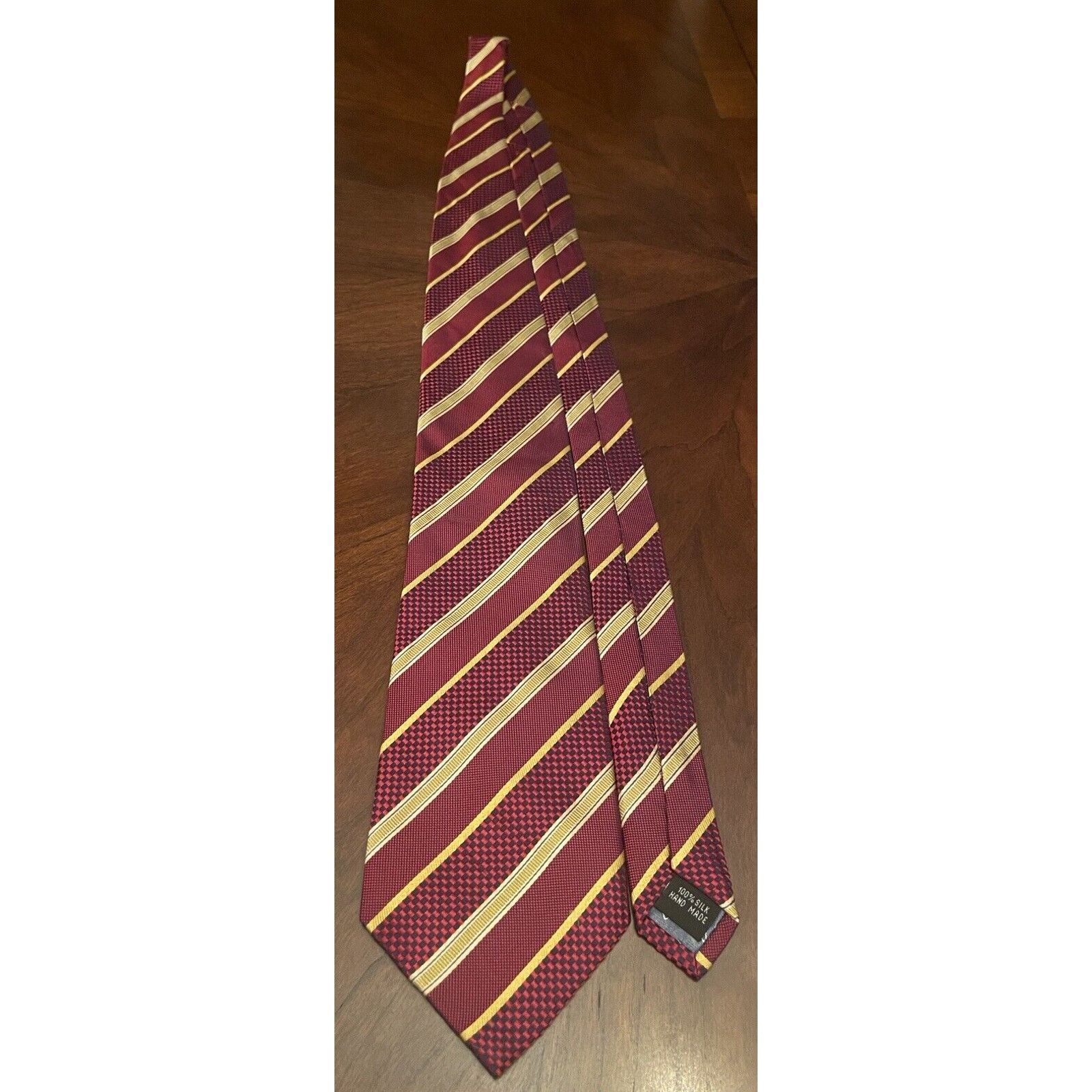 Other Belisi 100% Silk Hand Made Men’s Neck Tie Made In China Size ONE SIZE - 3 Thumbnail