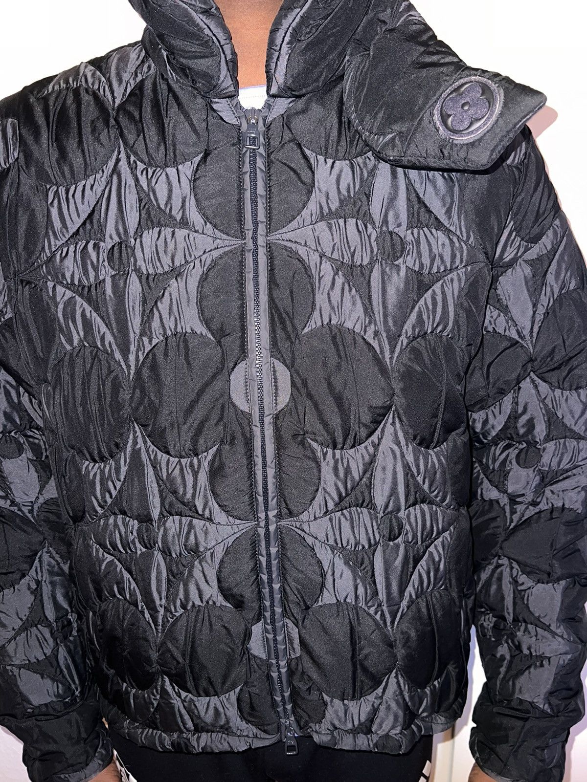 Louis Vuitton Louis vuitton X virgil Abloh Black/Grey Puffer Jacket Size US M / EU 48-50 / 2 - 7 Thumbnail