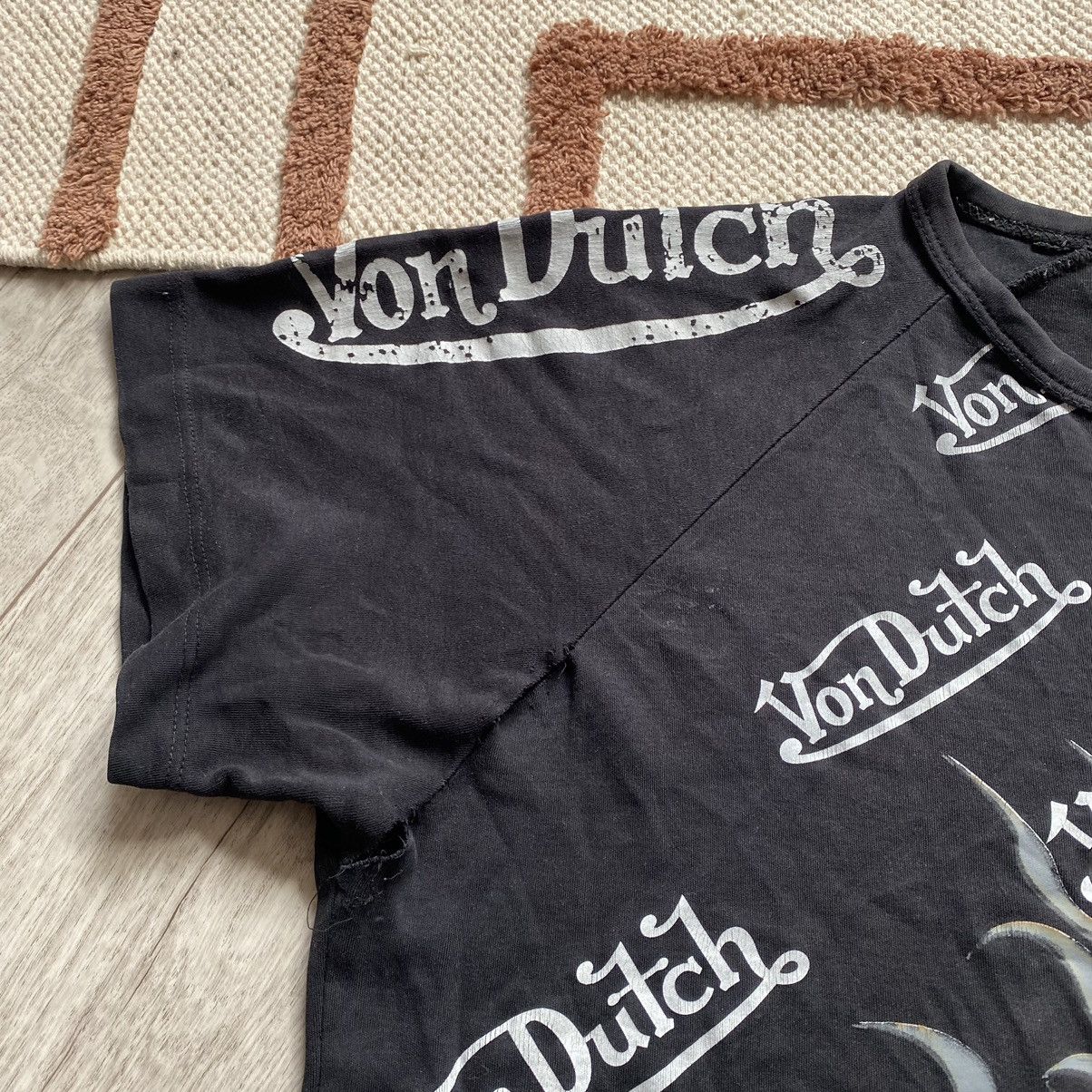 Von Dutch VINTAGE VON DUTCH MOTORCYCLES 66 T SHIRT Size US L / EU 52-54 / 3 - 3 Thumbnail