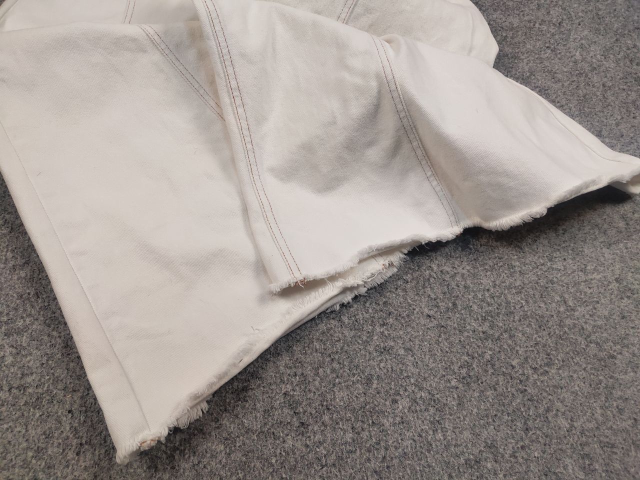 By Malene Birger By Malene Birger Design Wayde White Baggy Wide Leg Jeans Size 28" / US 6 / IT 42 - 12 Thumbnail