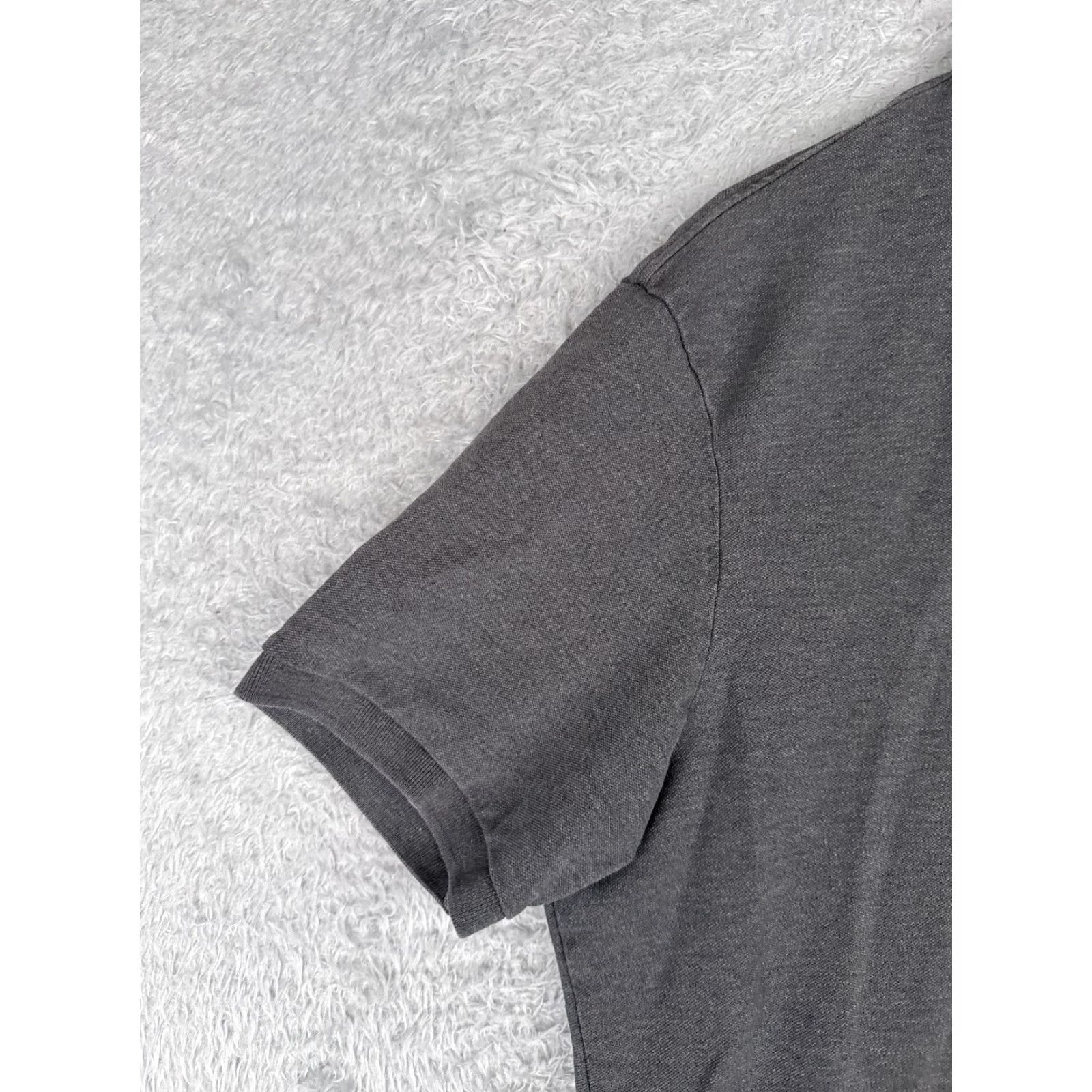 Ralph Lauren VINTAGE Ralph Lauren Polo Shirt Mens XL Gray Cotton Blend Knit Stretch Golf Casual Sports Modern American Size US XL / EU 56 / 4 - 3 Thumbnail