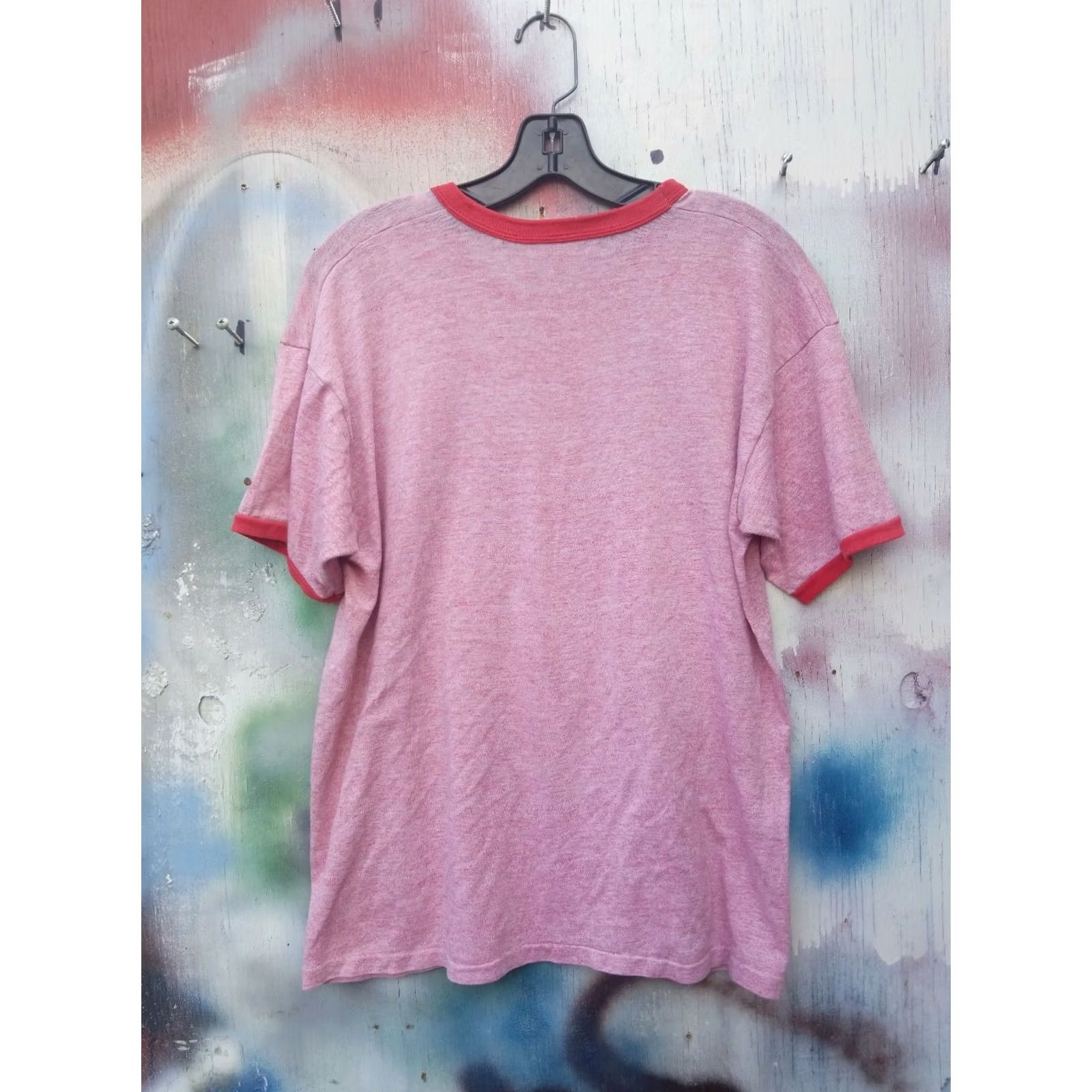 Vintage VINTAGE 70s FITNESS GYM REC CENTER DISTRESSED RINGER THIN SHIRT XL Size US XL / EU 56 / 4 - 2 Thumbnail