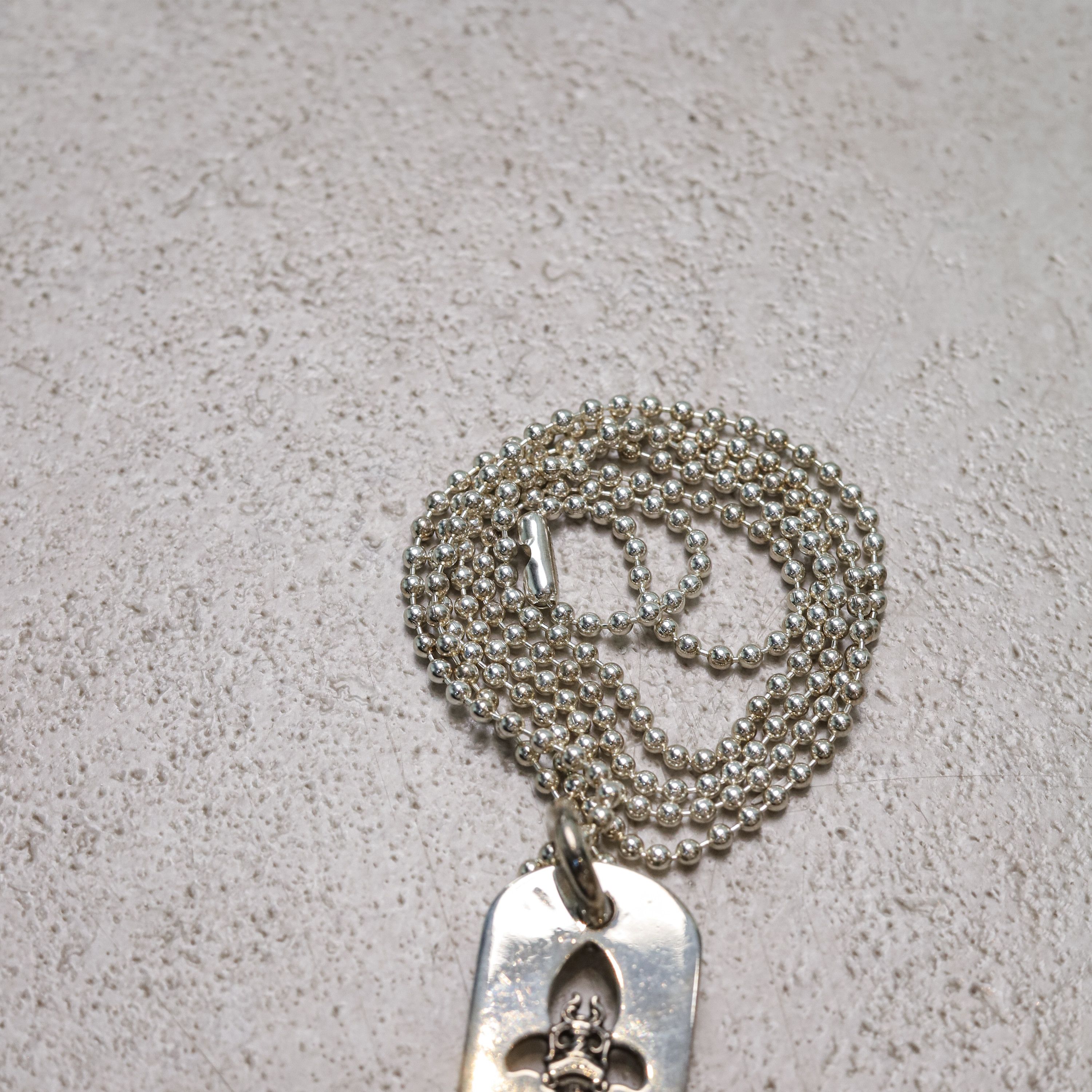 Chrome Hearts CHROME HEARTS Dog Fleur Dagger Necklace SILVER Size ONE SIZE - 15 Thumbnail